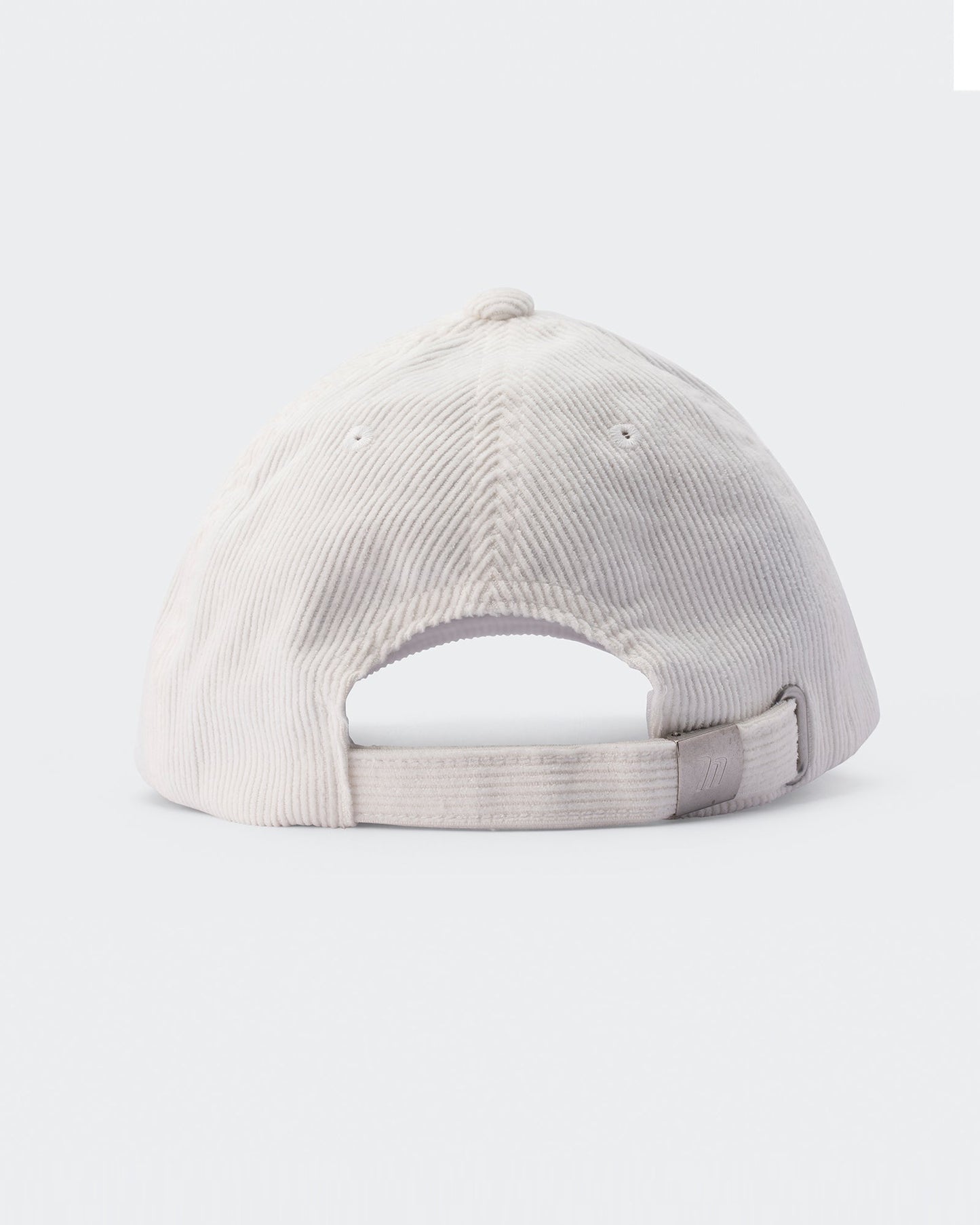 Worldwide Corduroy Dad Cap - White-Accessories-White-AC022468WHT-ONE-MNAPPRL30335-3-Muscle Nation