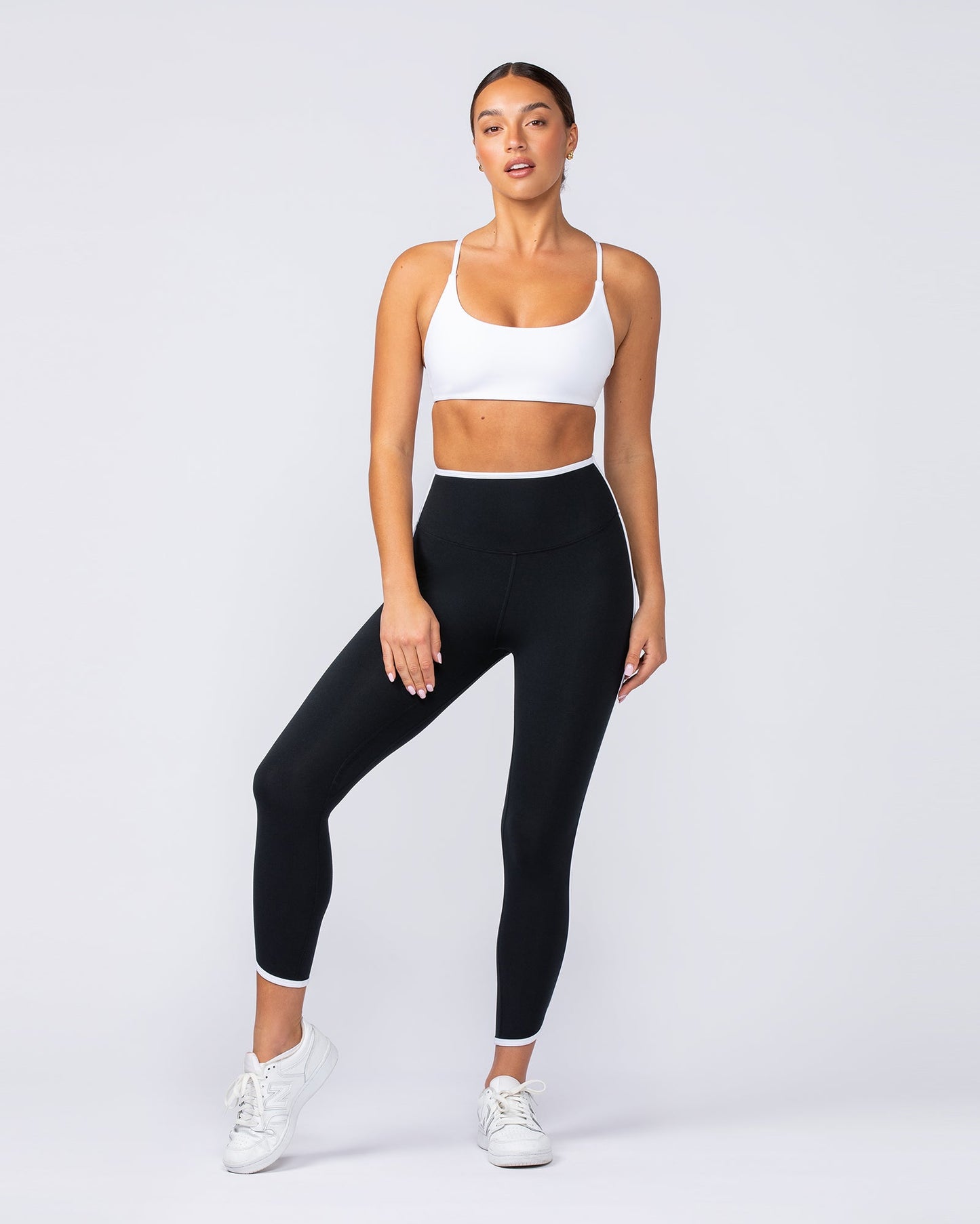 Strike Bralette - White-Bralettes-XXS-112407WHT-XXS-MNAPPRL32929-5-Muscle Nation