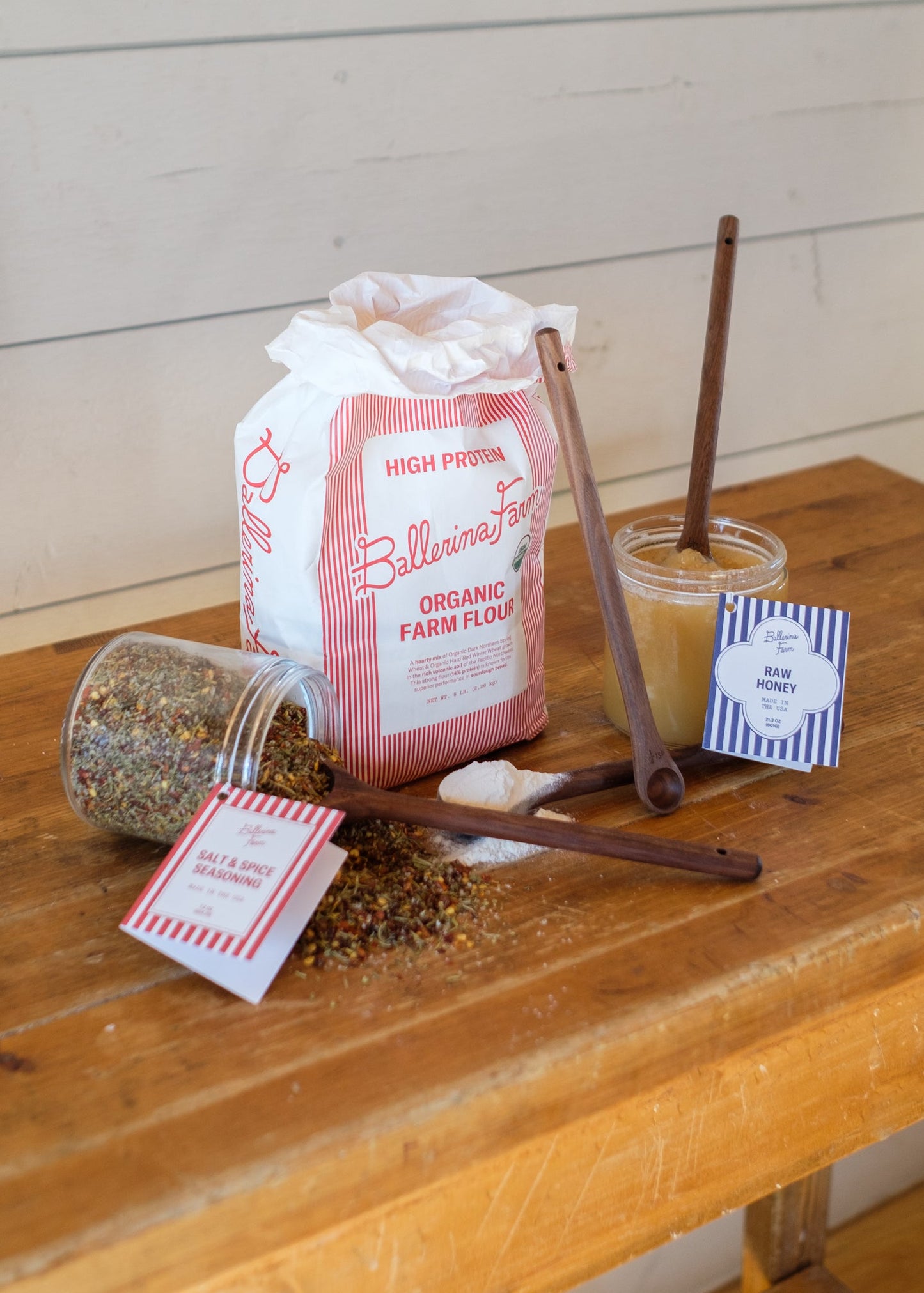 Wooden Measuring Spoons - Ballerina Farm