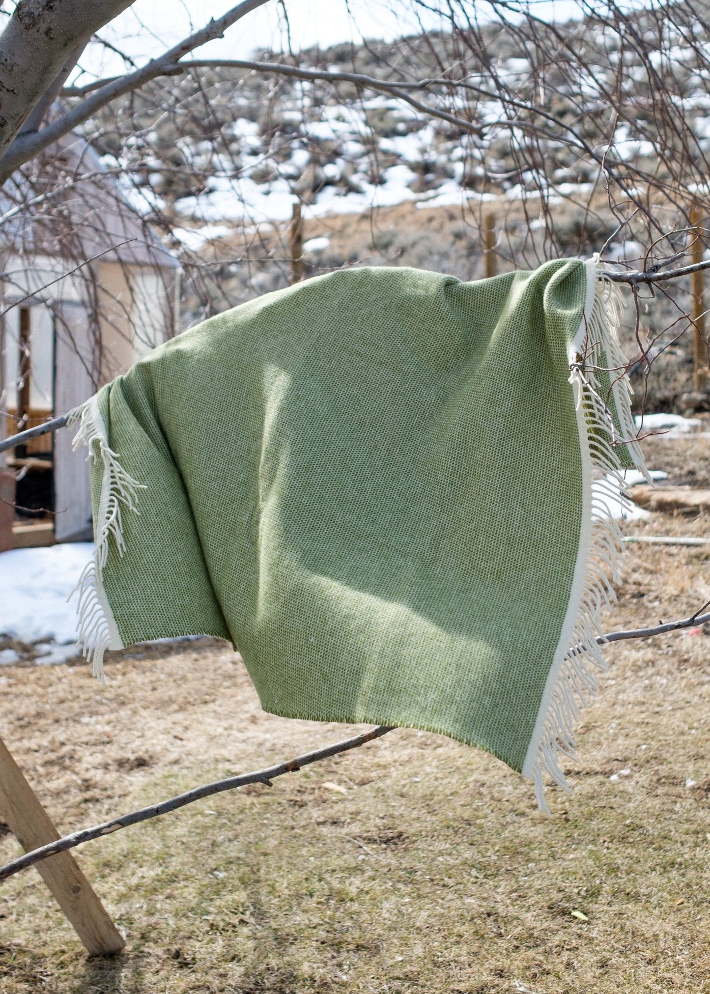 Merino Lambswool Blanket - Ballerina Farm