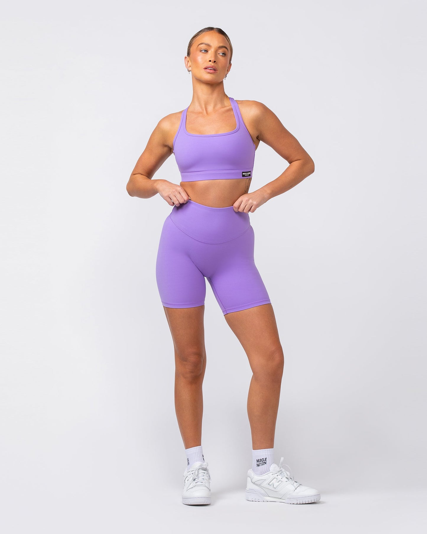 Desire Aura Bra - Orchid-Sports Bras-XXS-062408ORCD-XXS-MNAPPRL31432-7-Muscle Nation