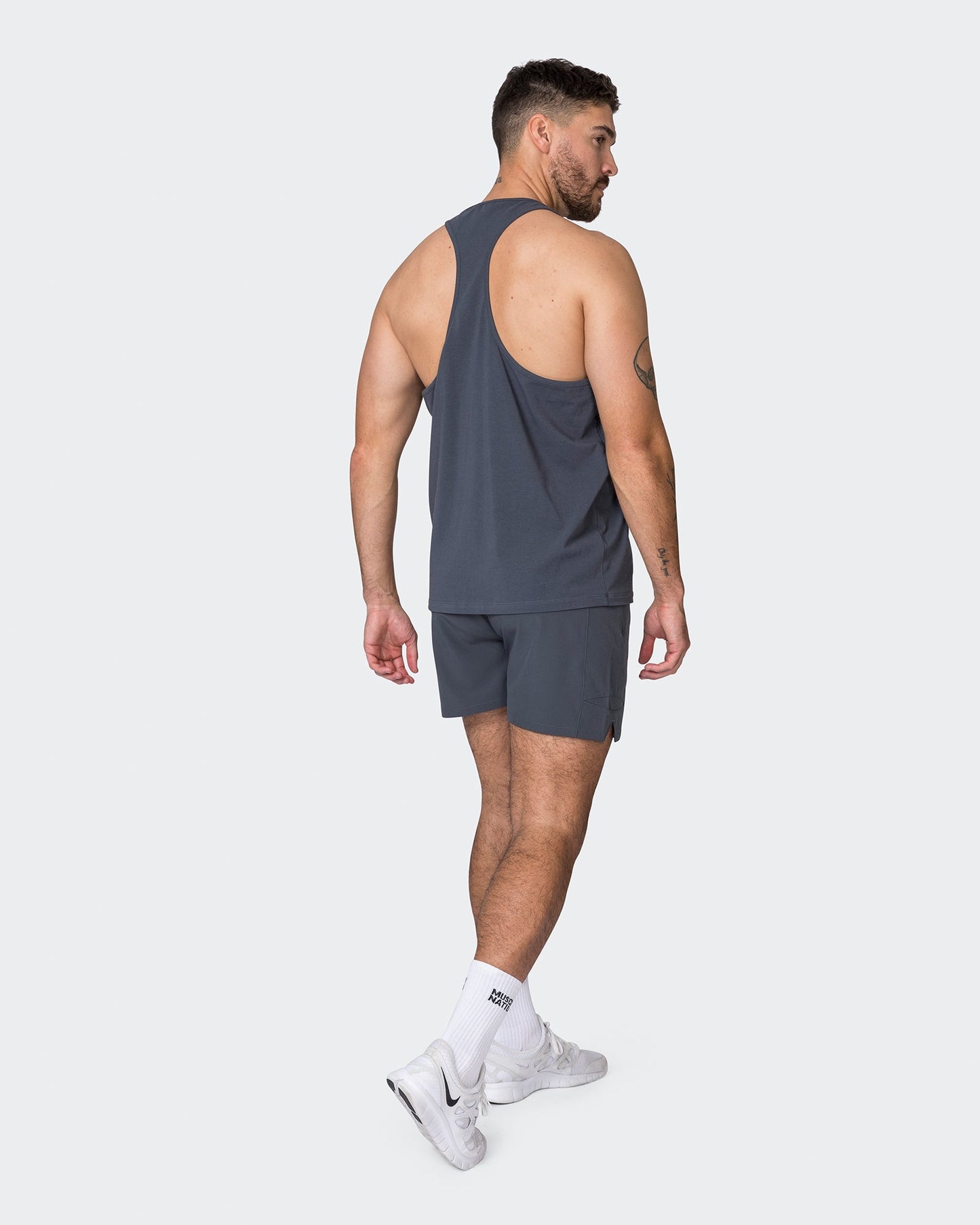 Infinite Y Back Singlet - Thunder-Singlets & Tanks-S-072301THNDR-S-MNAPPRL25380-8-Muscle Nation
