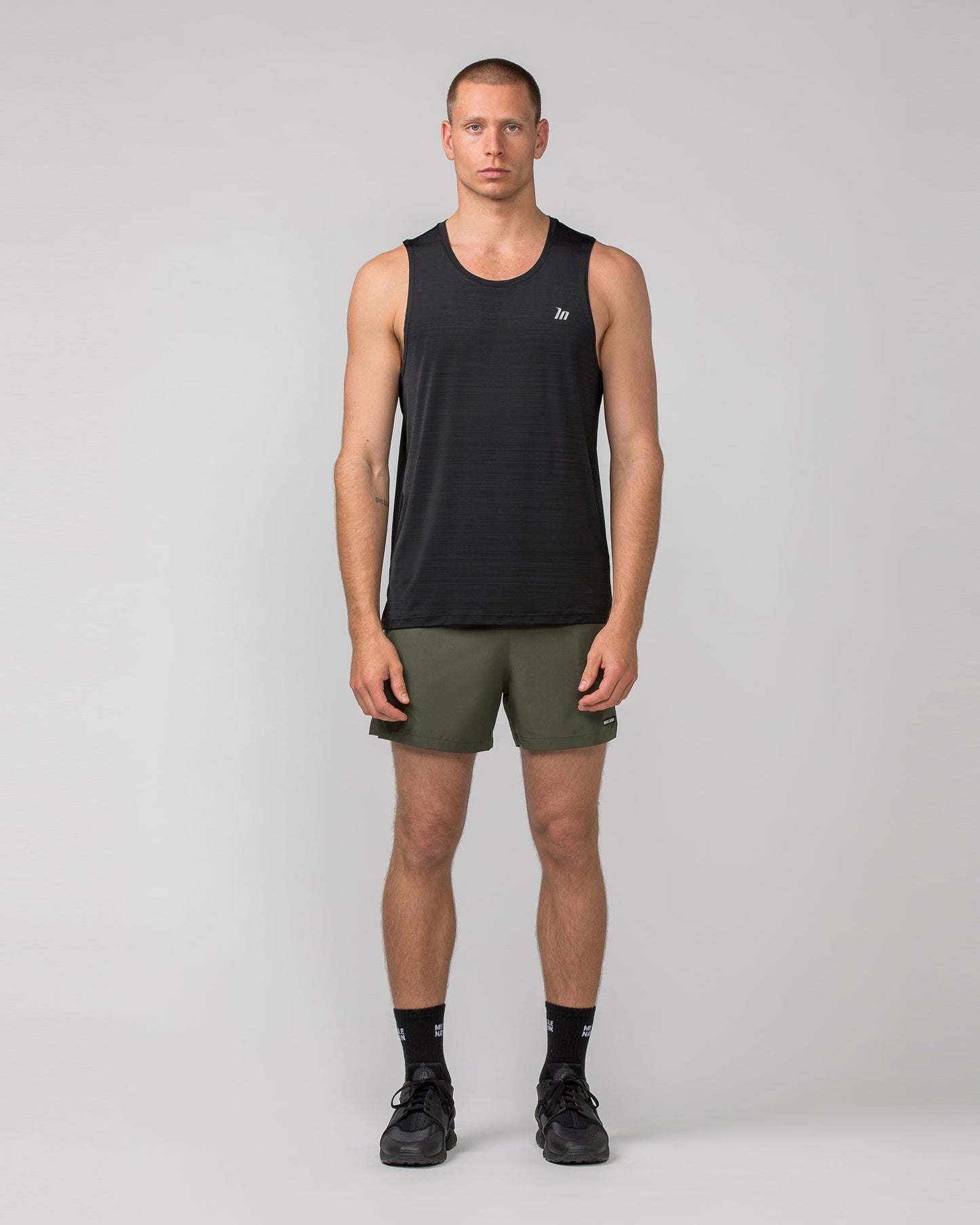 Level Up Training 4" Shorts - Dark Khaki-Shorts-S-112364DKHAKI-S-MNAPPRL28251-6-Muscle Nation