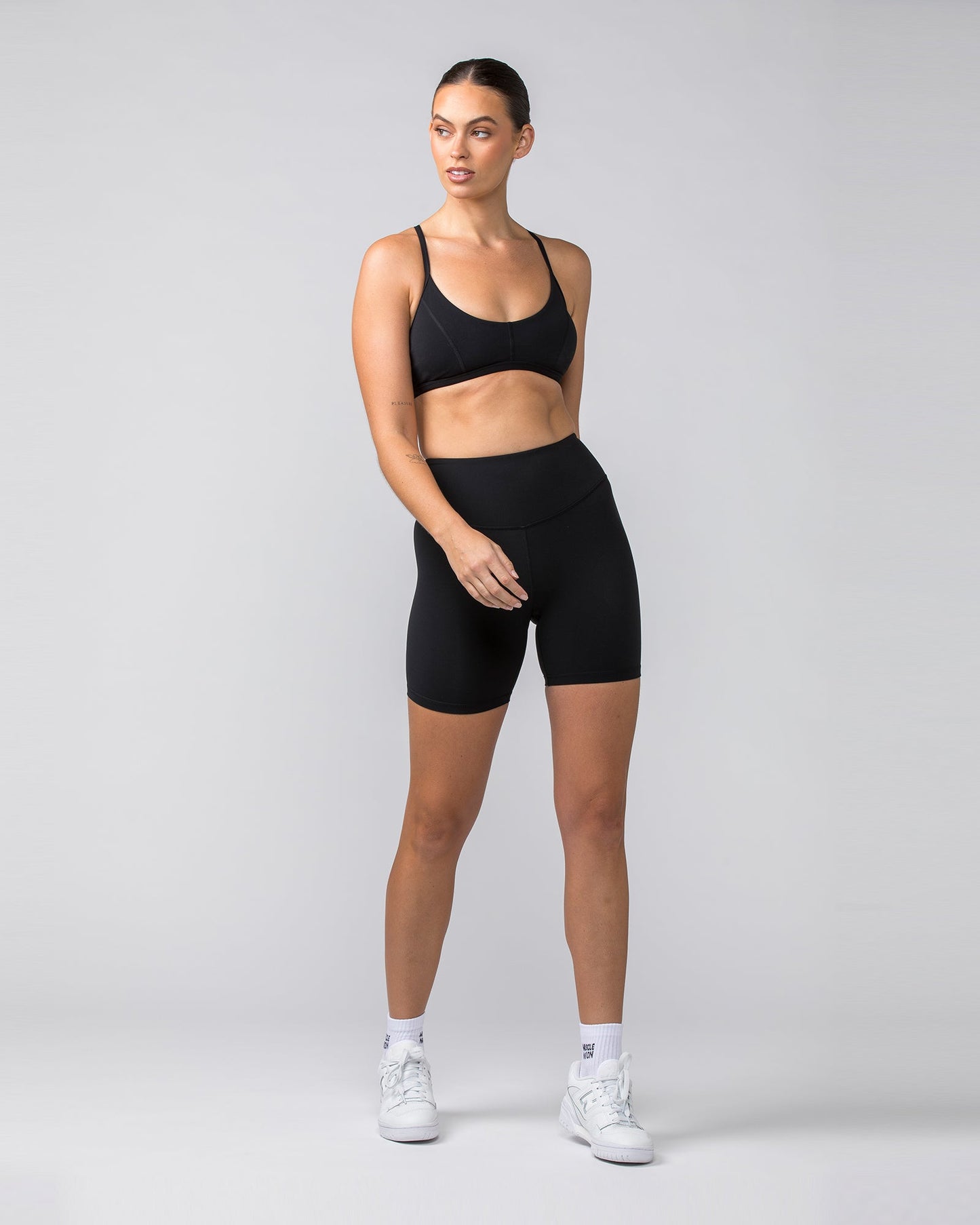 Contour Aura Bike Shorts - Black-Shorts-XXS-042405BLK-XXS-MNAPPRL30046-6-Muscle Nation