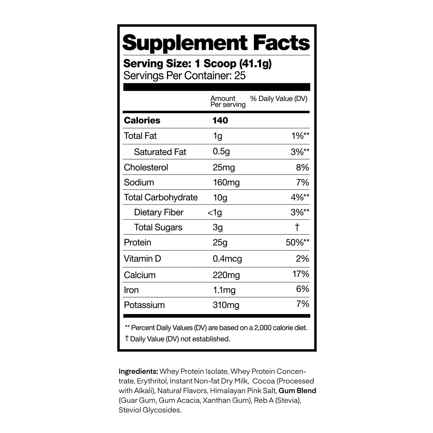 Naturally Sweetened Whey Protein
