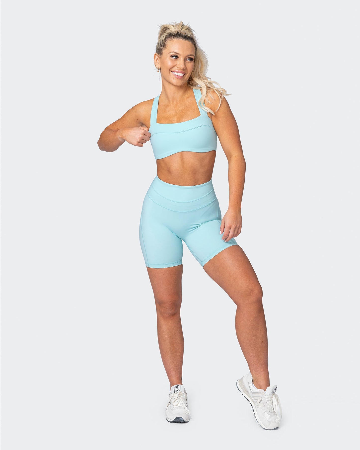 Second Skin Bike Shorts - Cosmic Blue-Shorts-XXS-032322WSHCOBL-XXS-MNAPPRL22013-7-Muscle Nation