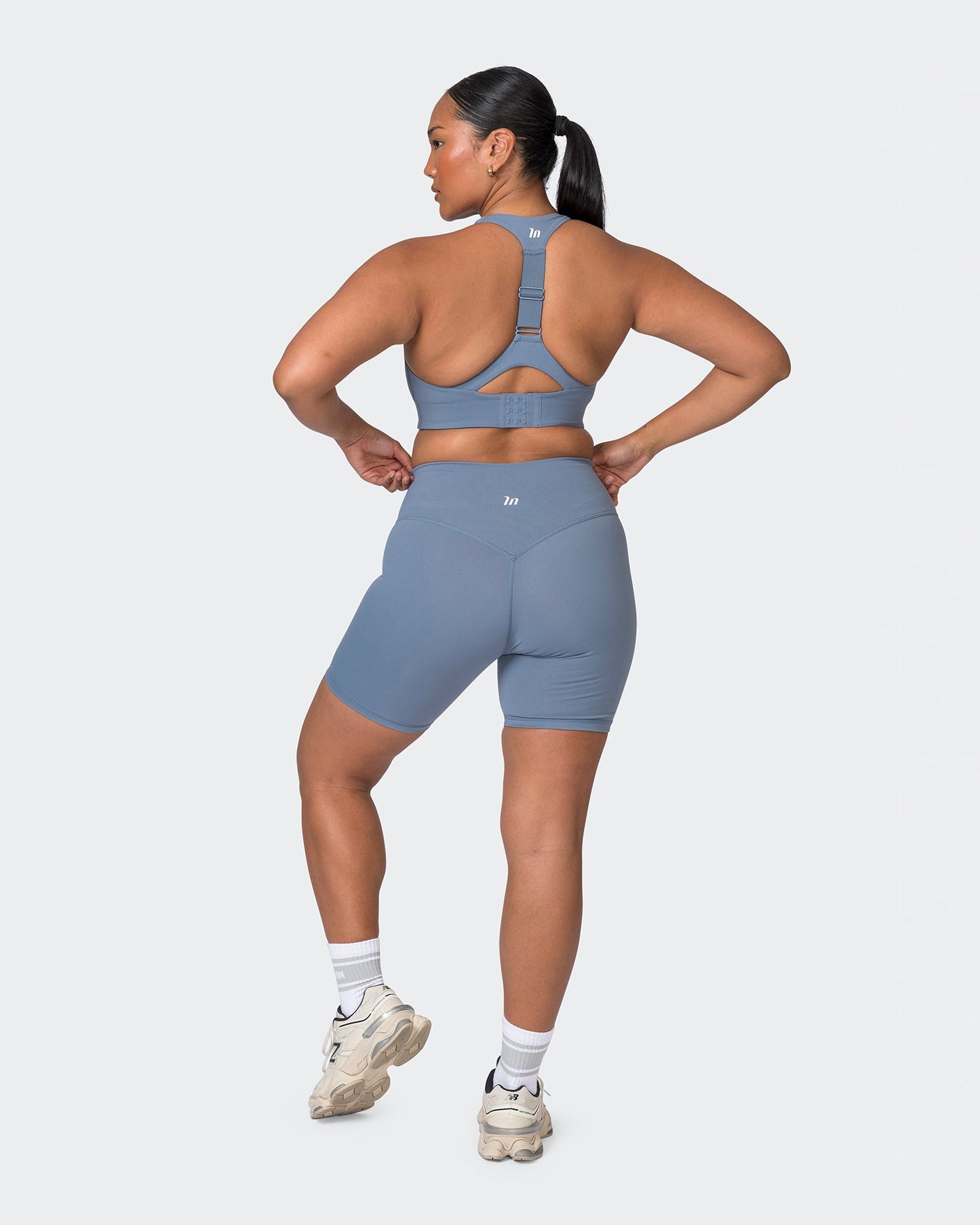Snatched Bra - Stone Blue-Sports Bras-XS-052301STNBLU-XS-MNAPPRL24396-7-Muscle Nation