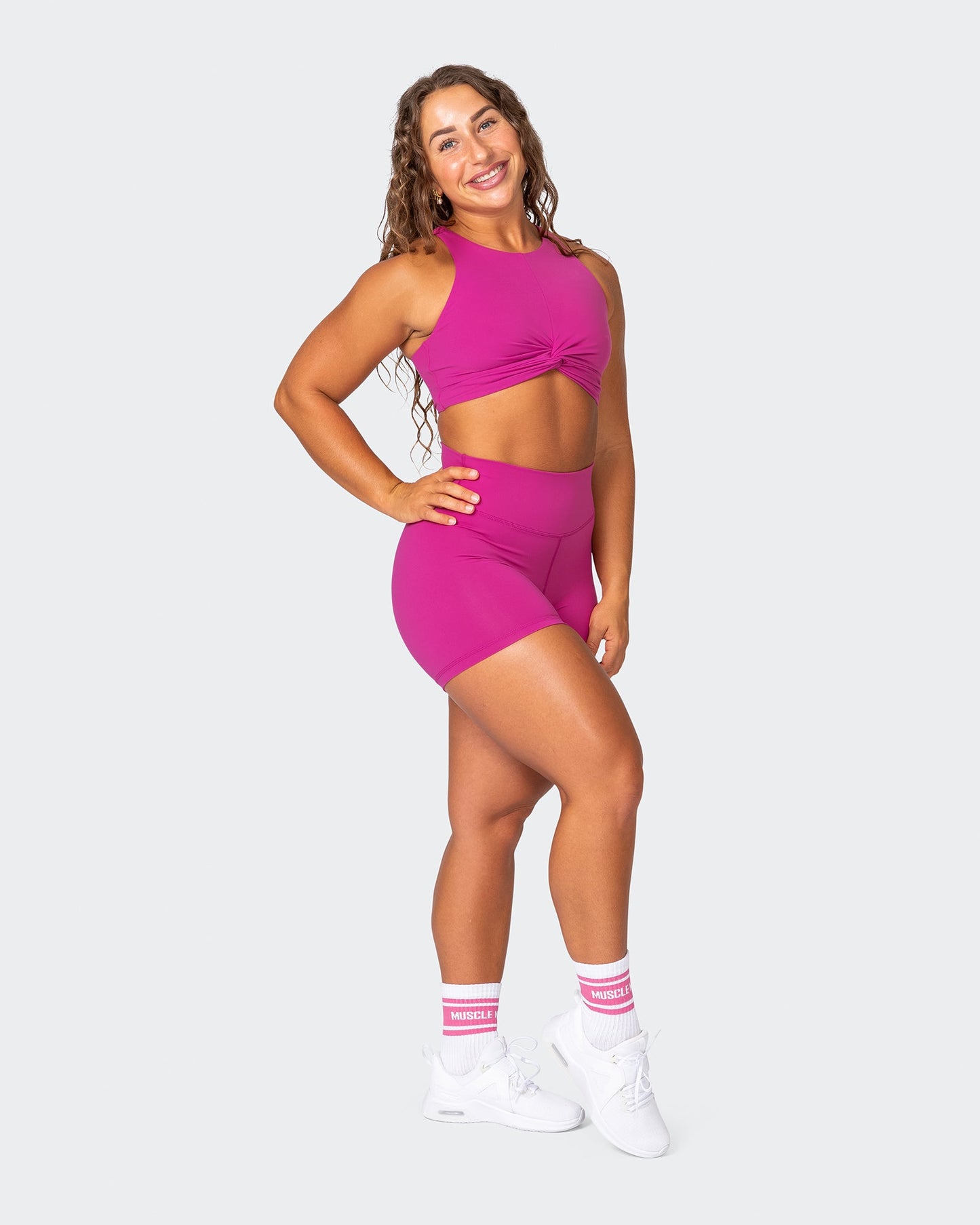 Defined Bra - Very Berry-Sports Bras-XS-032317VRYBRY-XS-MNAPPRL21923-7-Muscle Nation