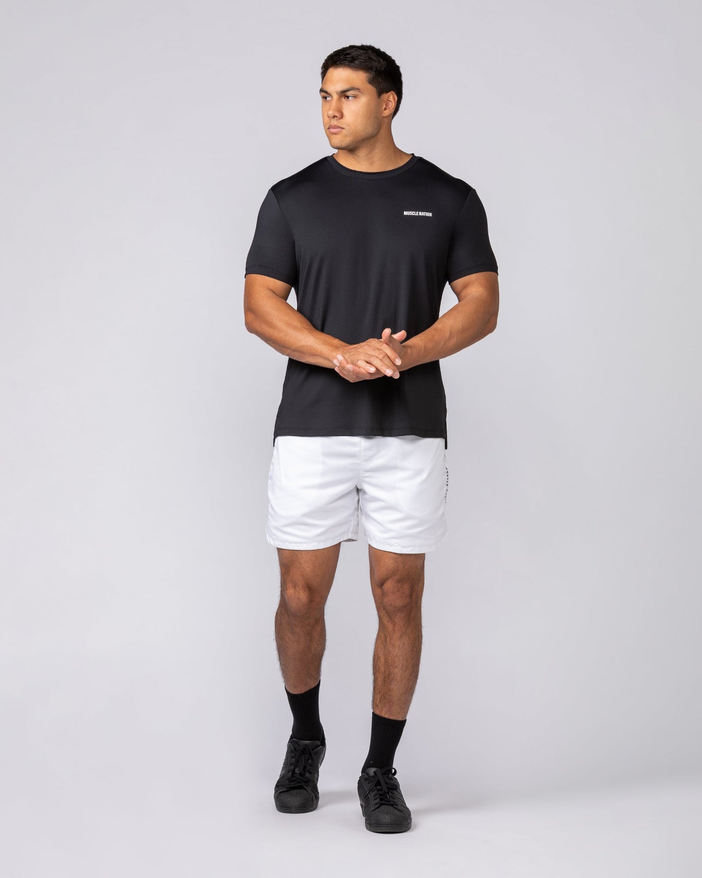 Climaflex Active Tee - Black-T-Shirts-XS-032545BLK-XS-MNAPPRL43395-5-Muscle Nation