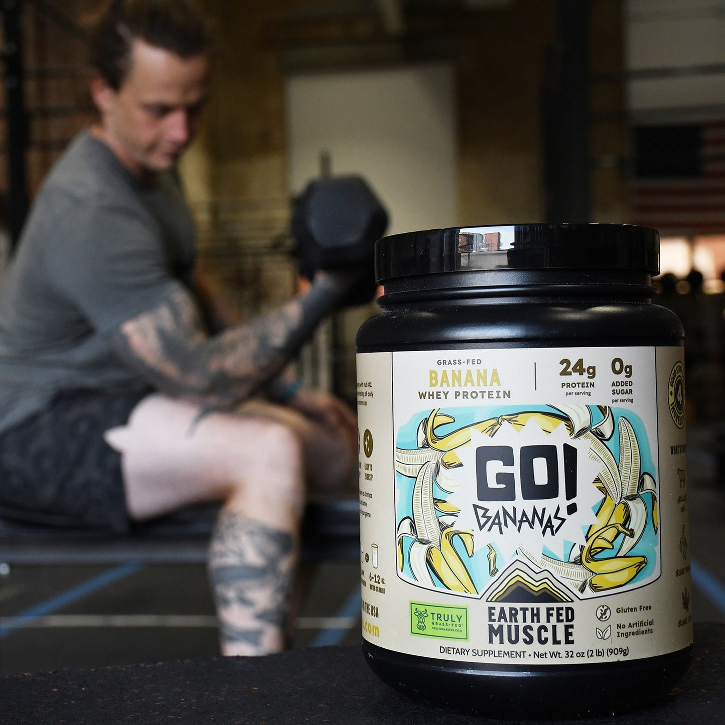 Go! Bananas Grass-Fed Whey Protein