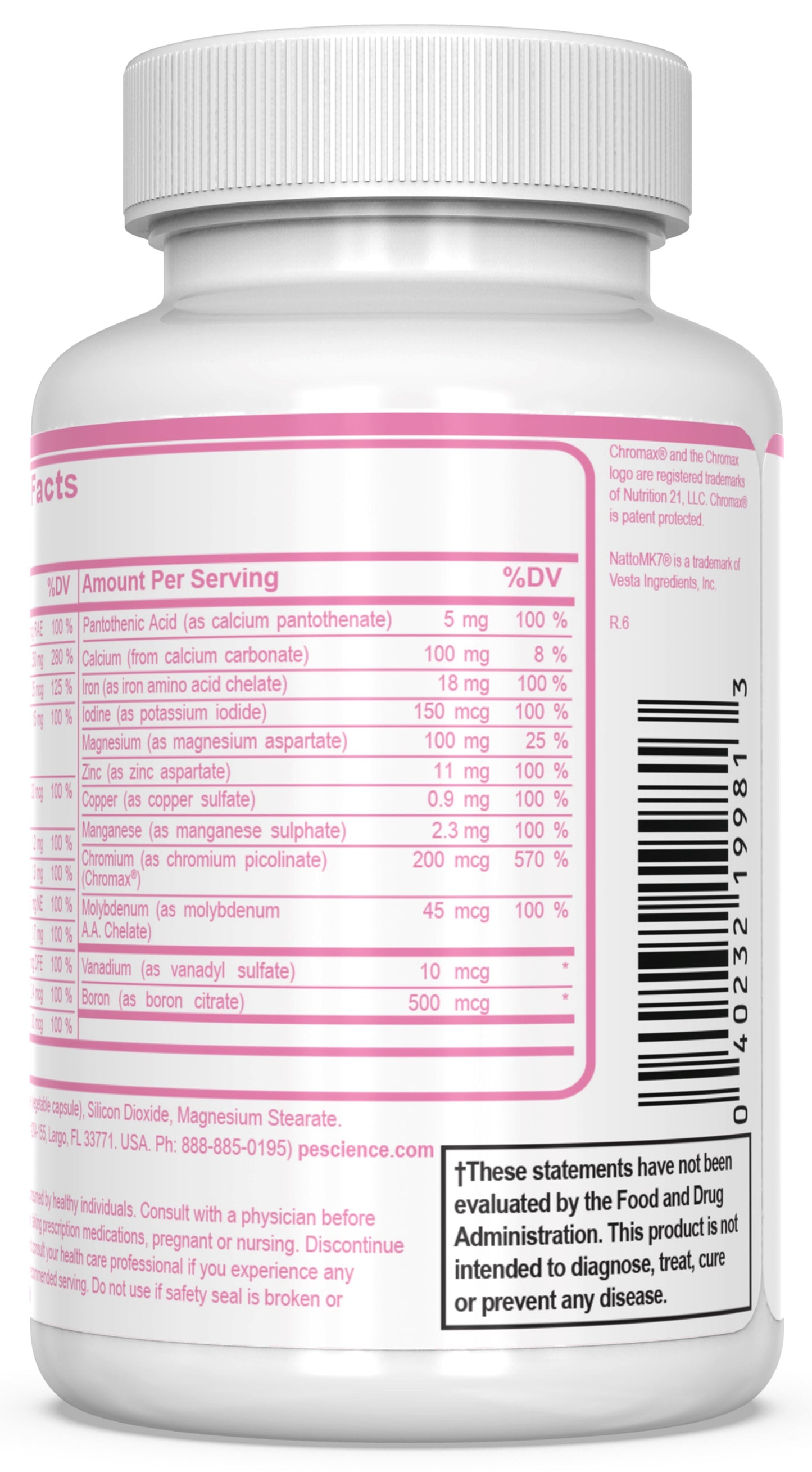 PEScience TruMulti Women's Multivitamin
