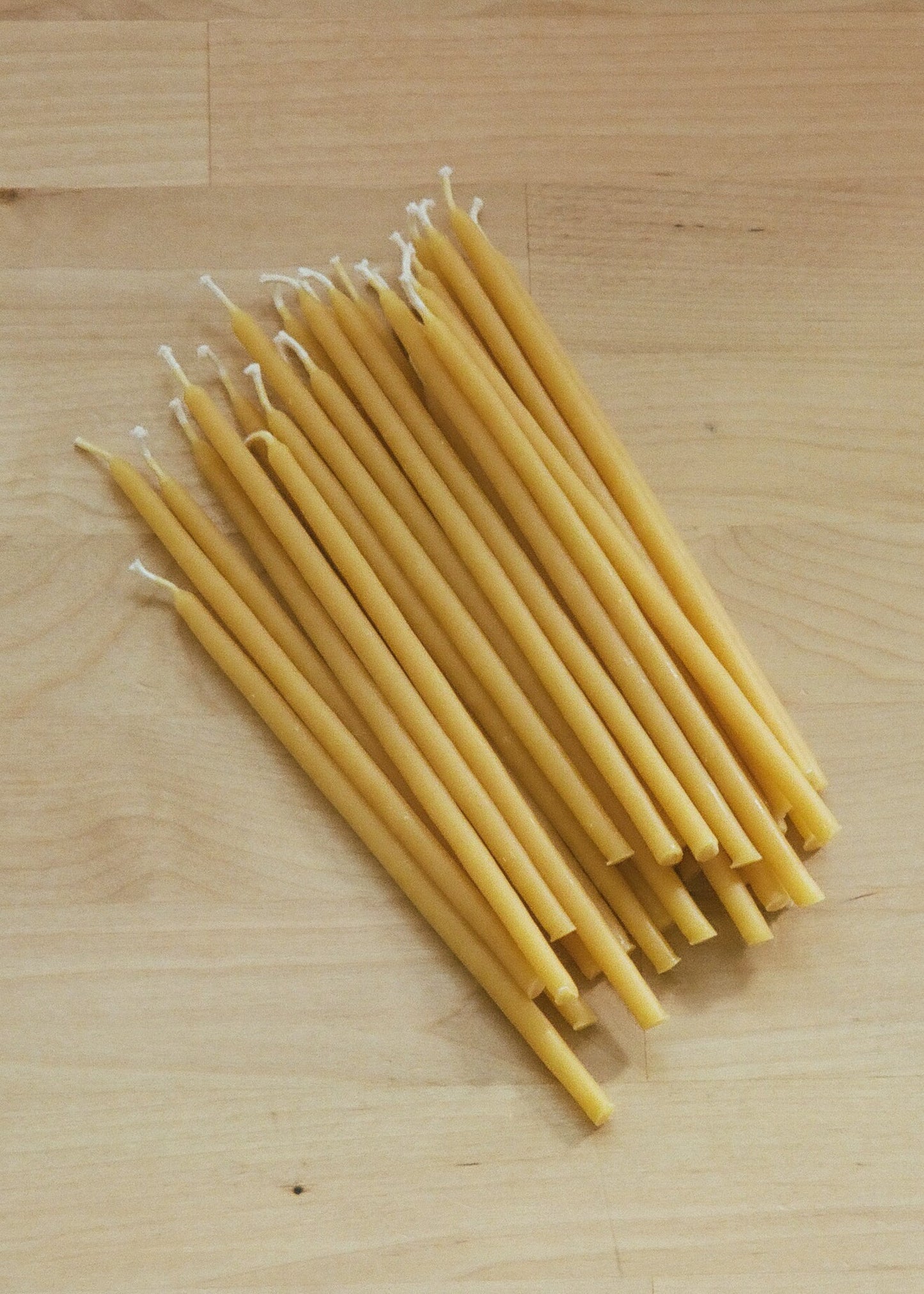 Yellow Beeswax Candles - Ballerina Farm