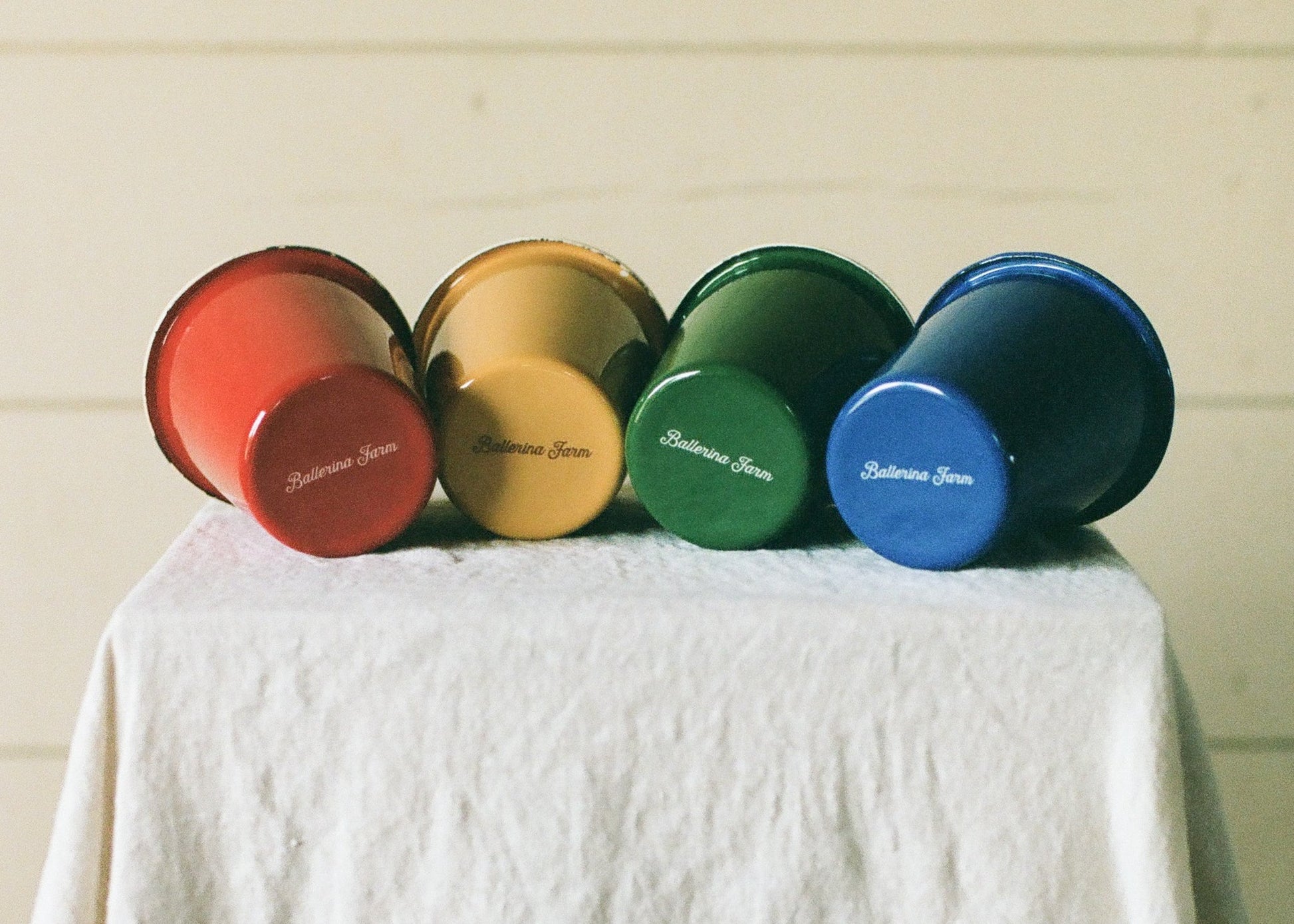 Enamel Cup - Ballerina Farm