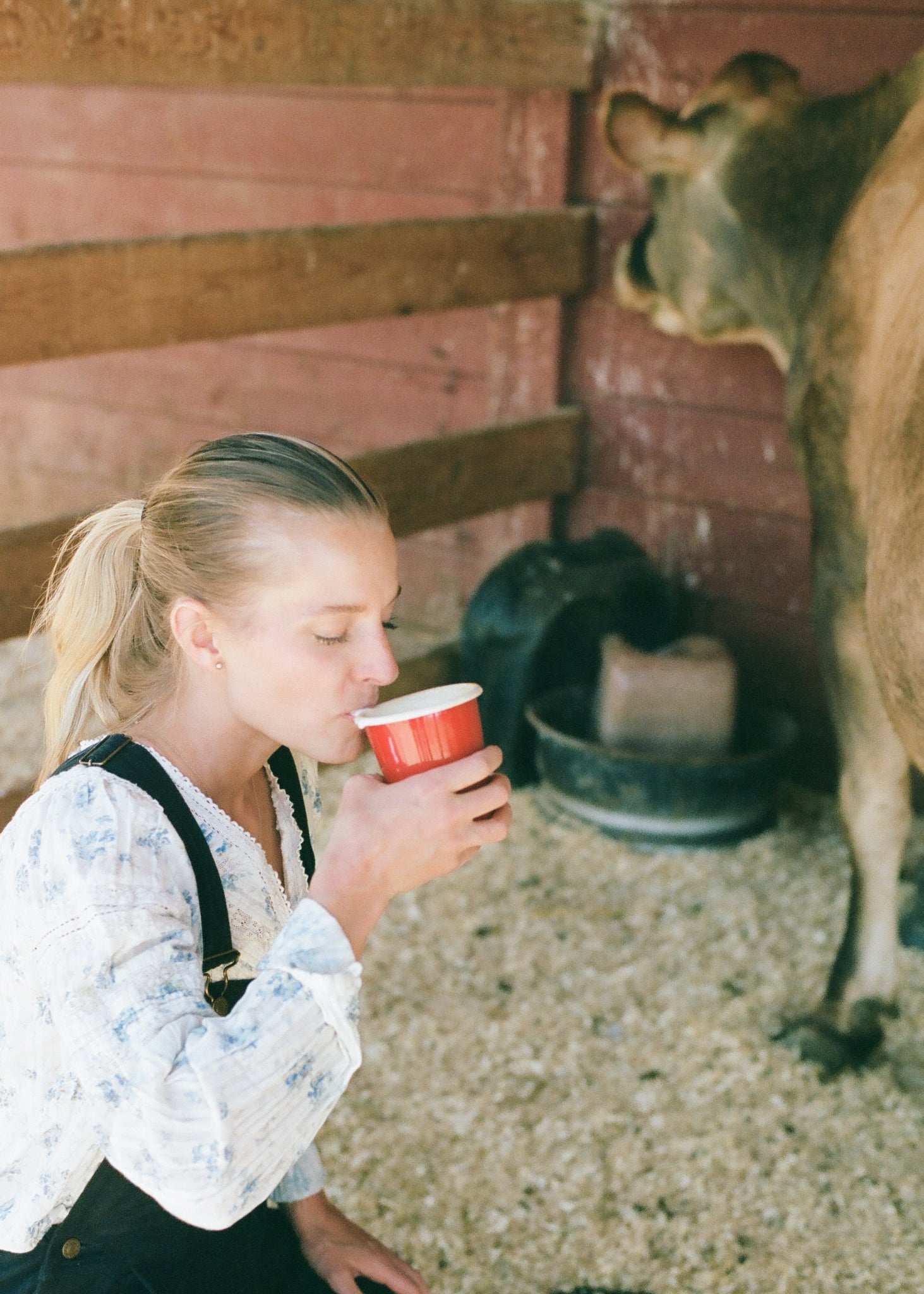 Enamel Cup - Ballerina Farm