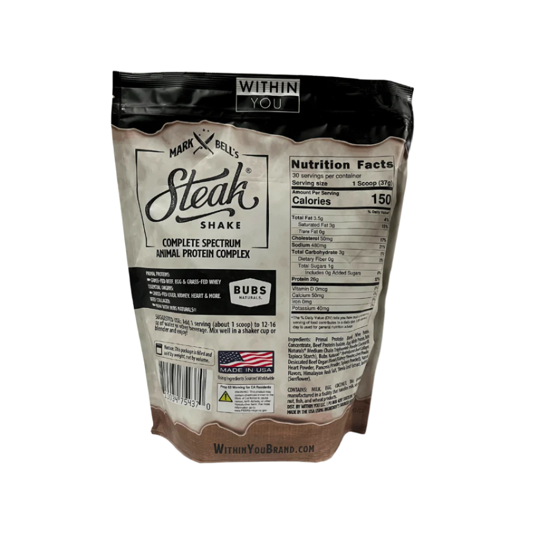 Salted Caramel Steak Shake #flavor_salted-caramel