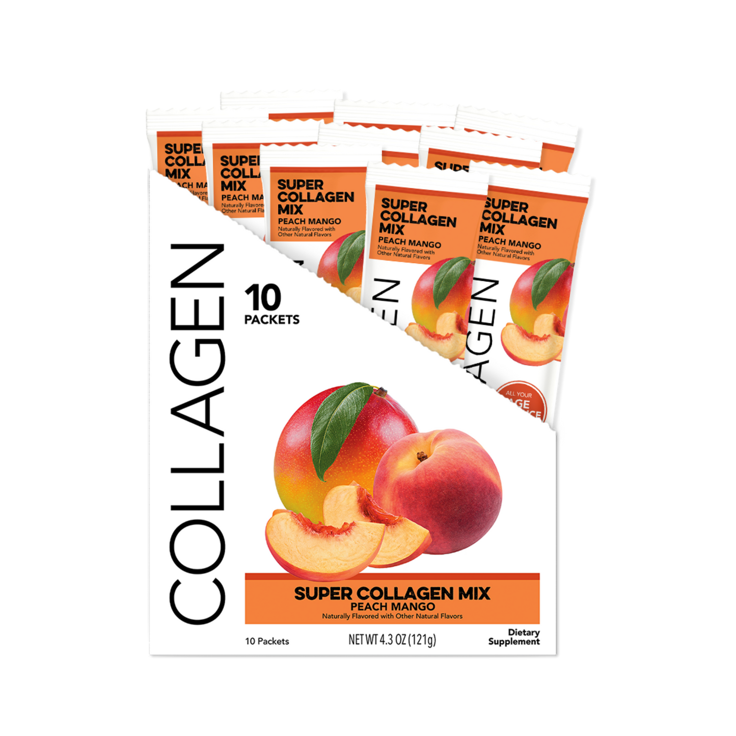 Peach Mango Collagen 10 Servings Main Image.png