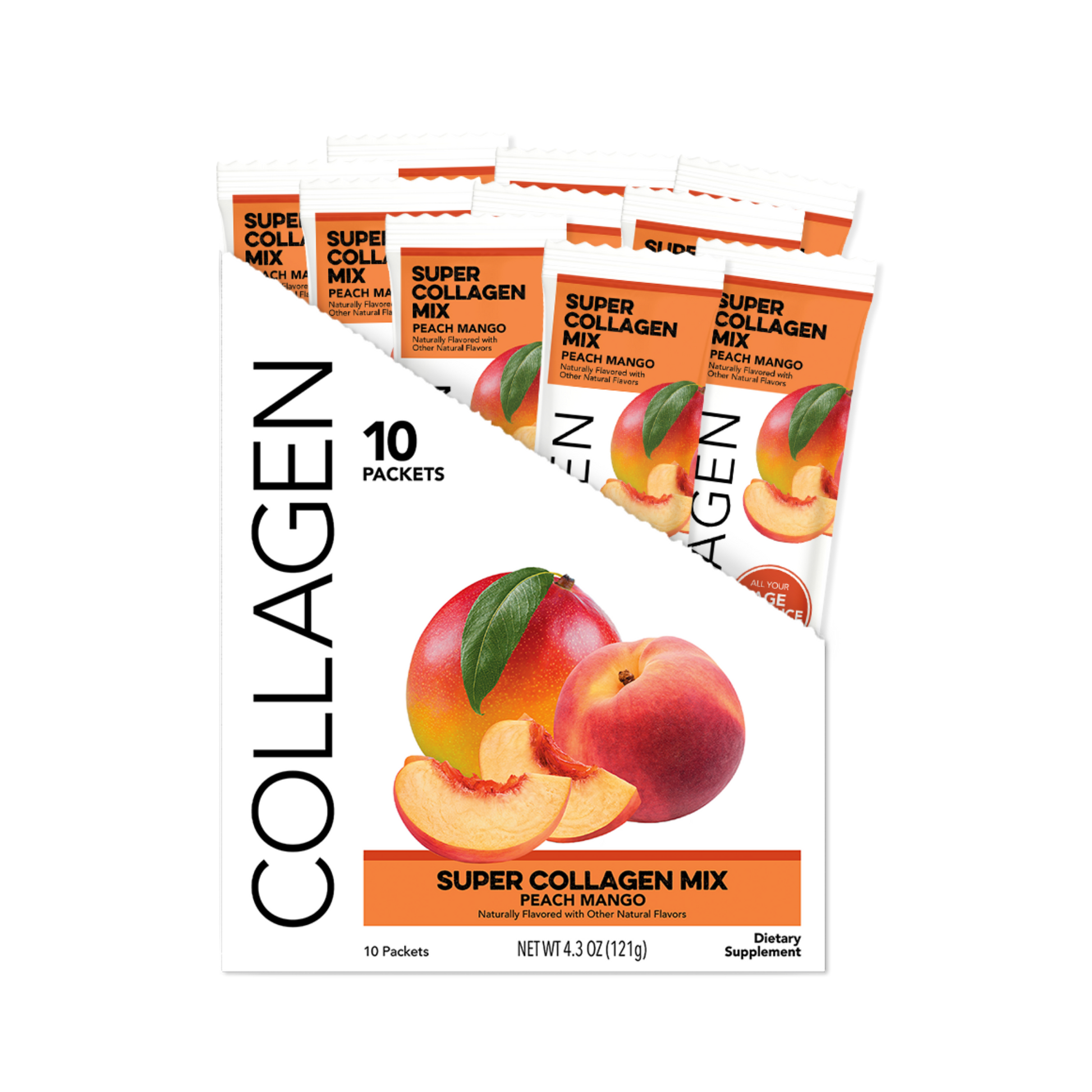 Peach Mango Collagen 10 Servings Main Image.png