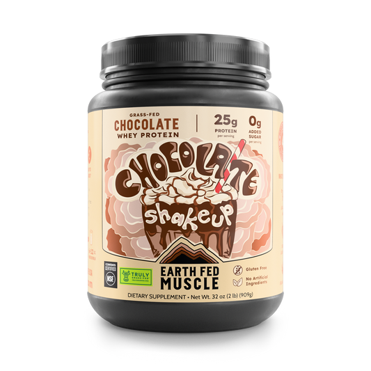 Chocolate Shakeup Chocolate Grass-Fed Whey Protein