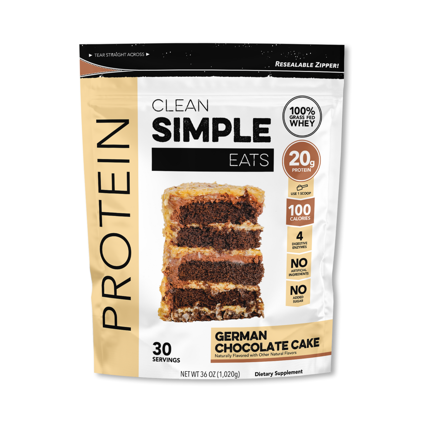 German Chocolate Cake Protein 30 Servings Main Image.png