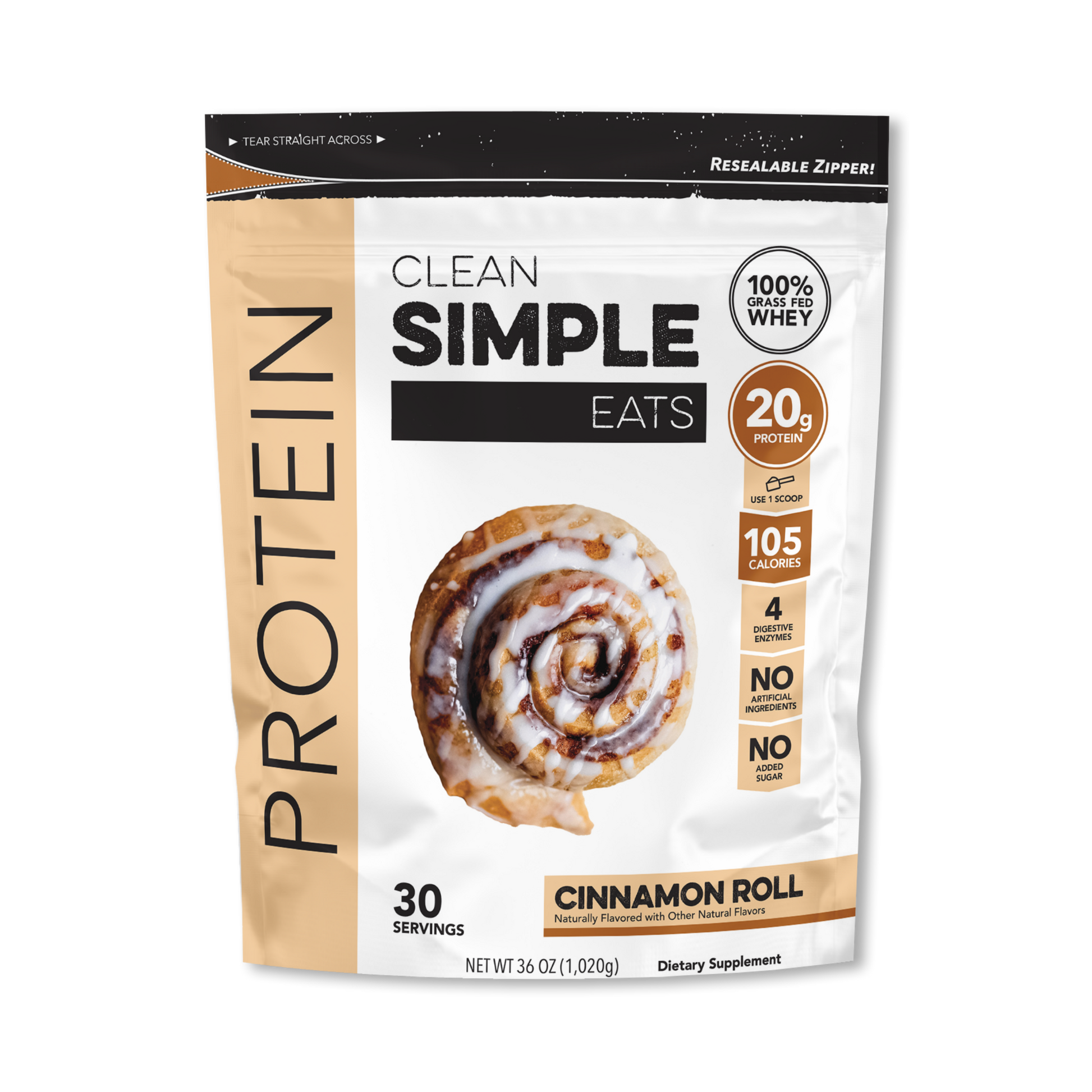 Cinnamon Roll Protein Powder