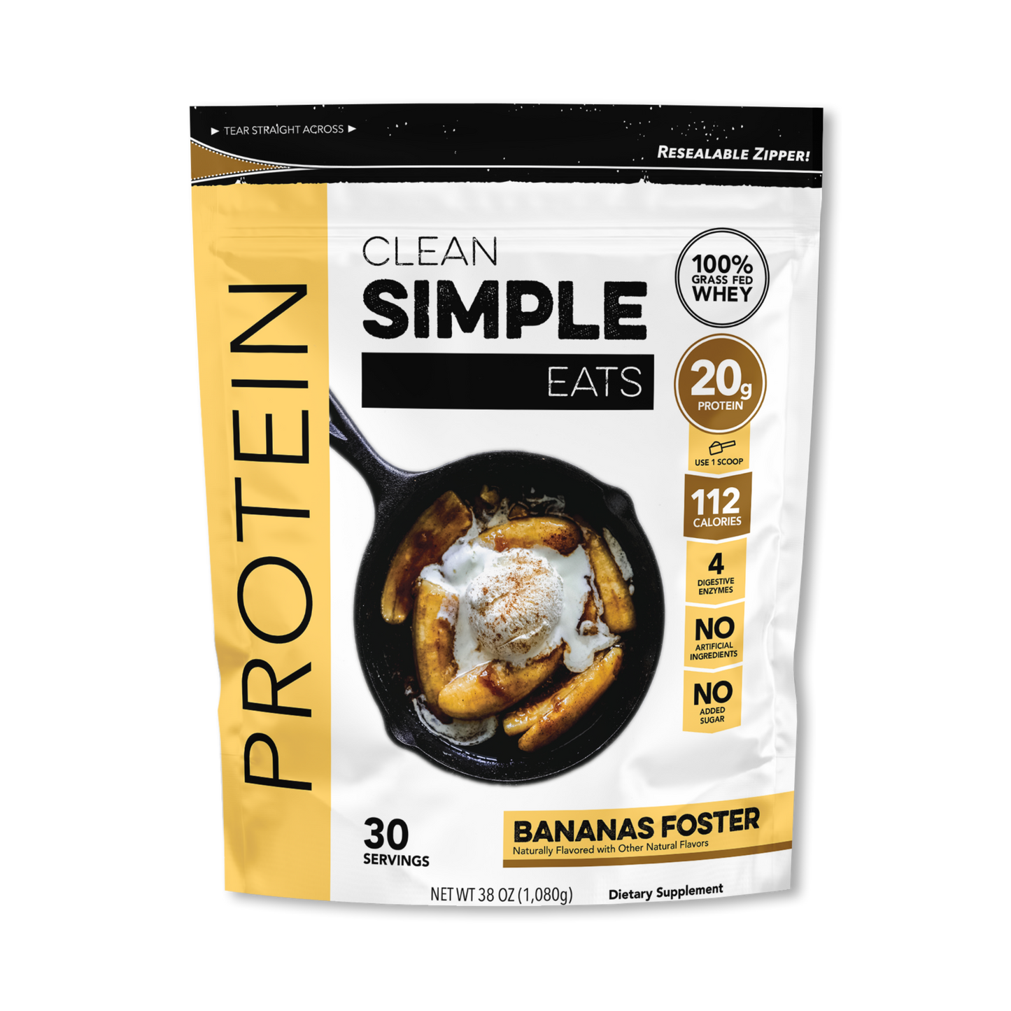 Banana protein powder