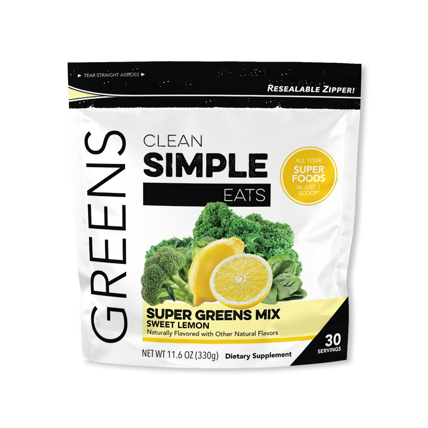 Sweet Lemon Greens 30 Servings Main Image.png