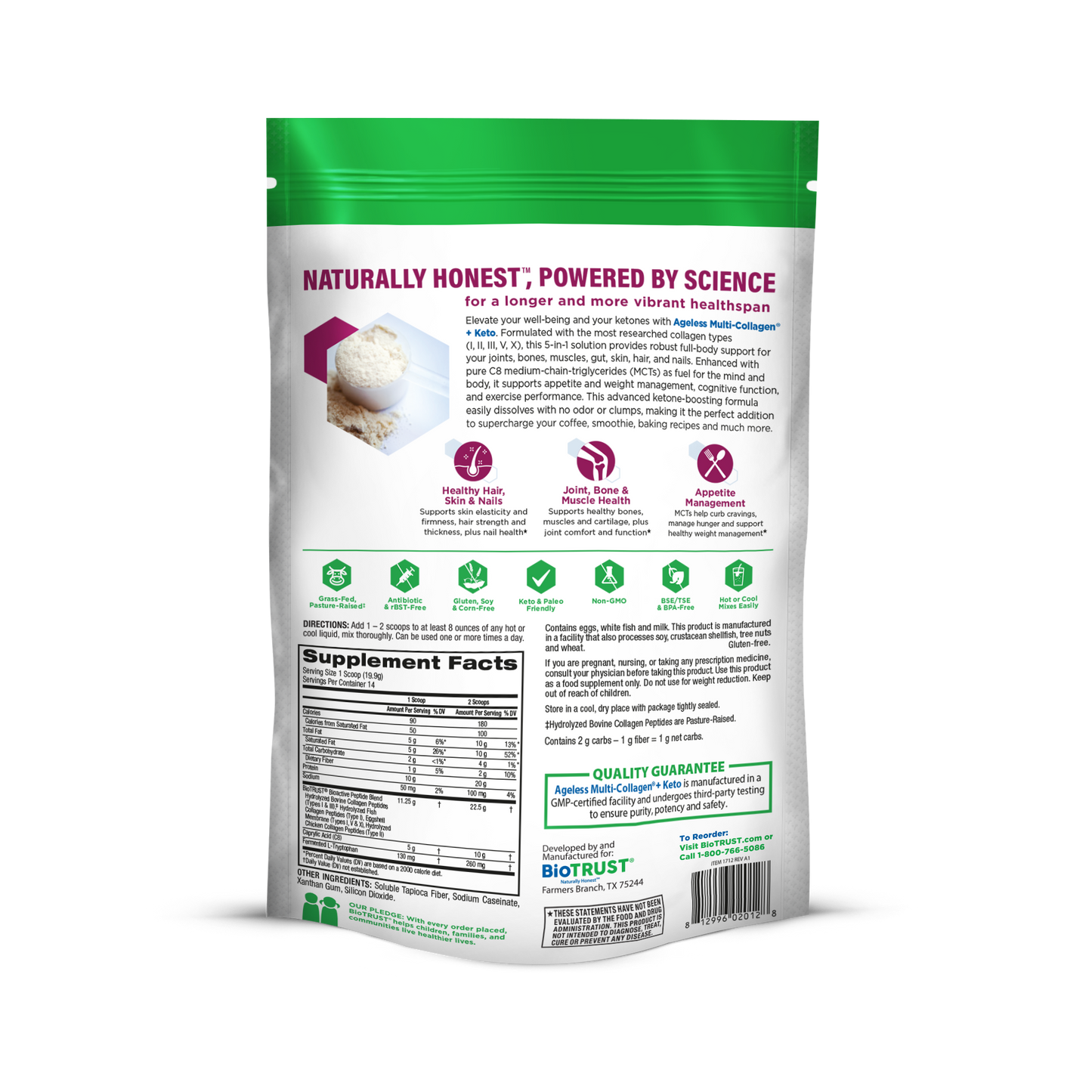 Ageless Multi-Collagen? + Keto ¨C Premium Keto Collagen Powder
