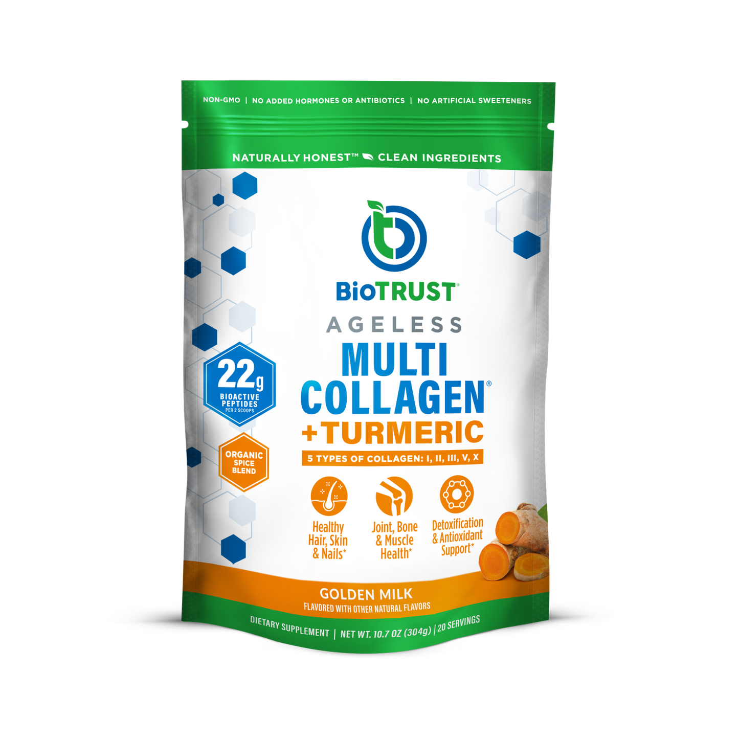 Ageless Multi-Collagen? + Turmeric ĄŞ Golden Milk Flavor