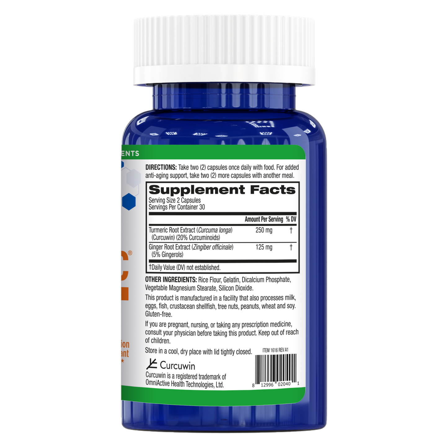 Ageless Turmeric? ĄŞ Optimized Curcumin Supplement