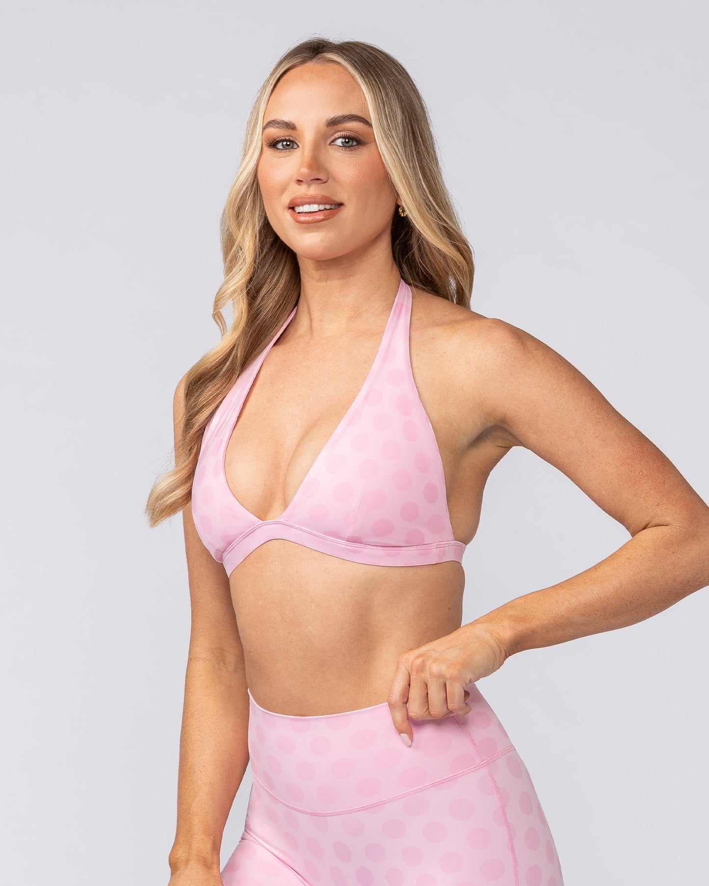 Aura Halter Bralette - Blossom Spot-Sports Bras-XXS-082503BLMSP-XXS-MNAPPRL43655-3-Muscle Nation