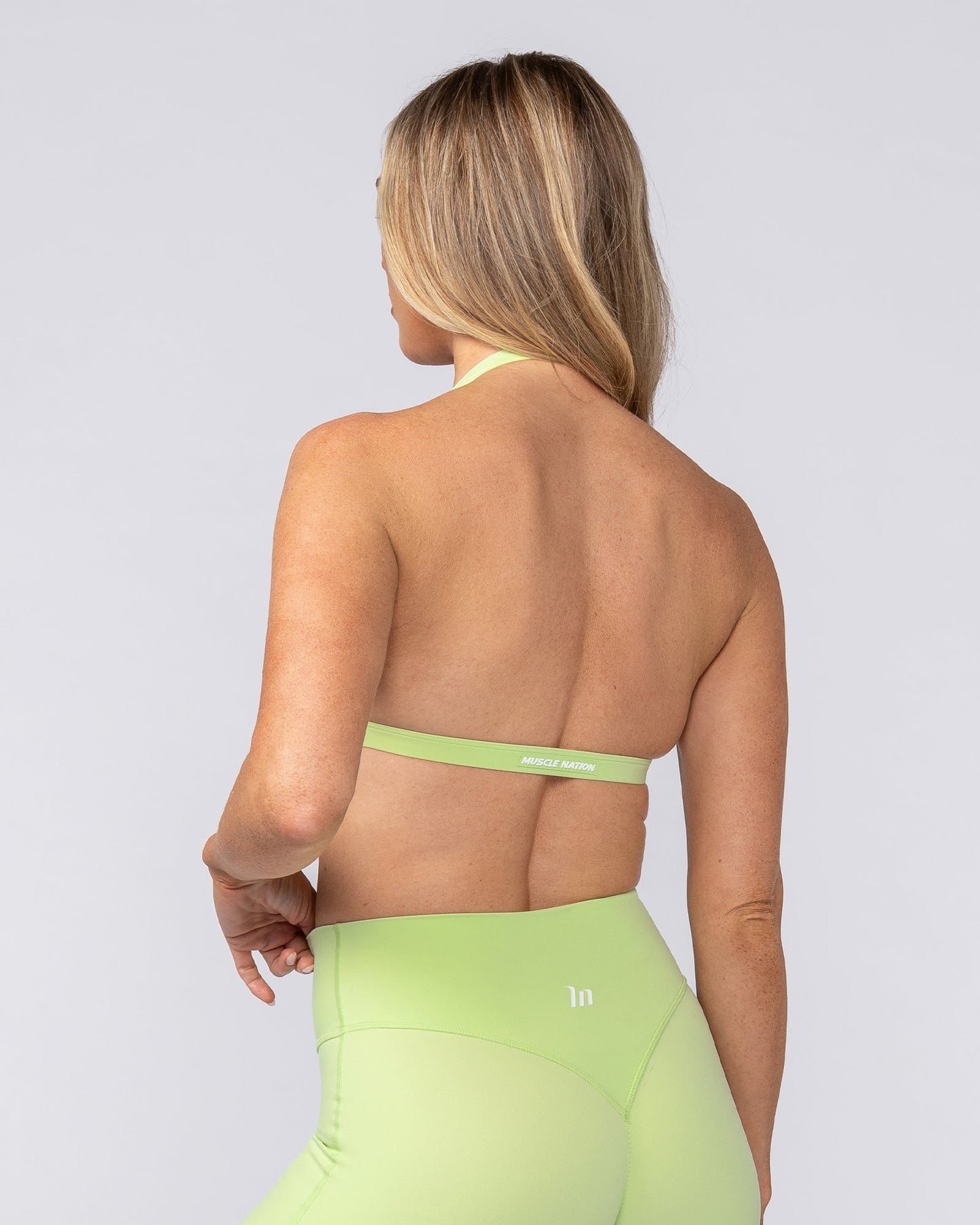 Aura Halter Bralette - Cool Matcha-Sports Bras-XXS-082503CLM-XXS-MNAPPRL43679-3-Muscle Nation