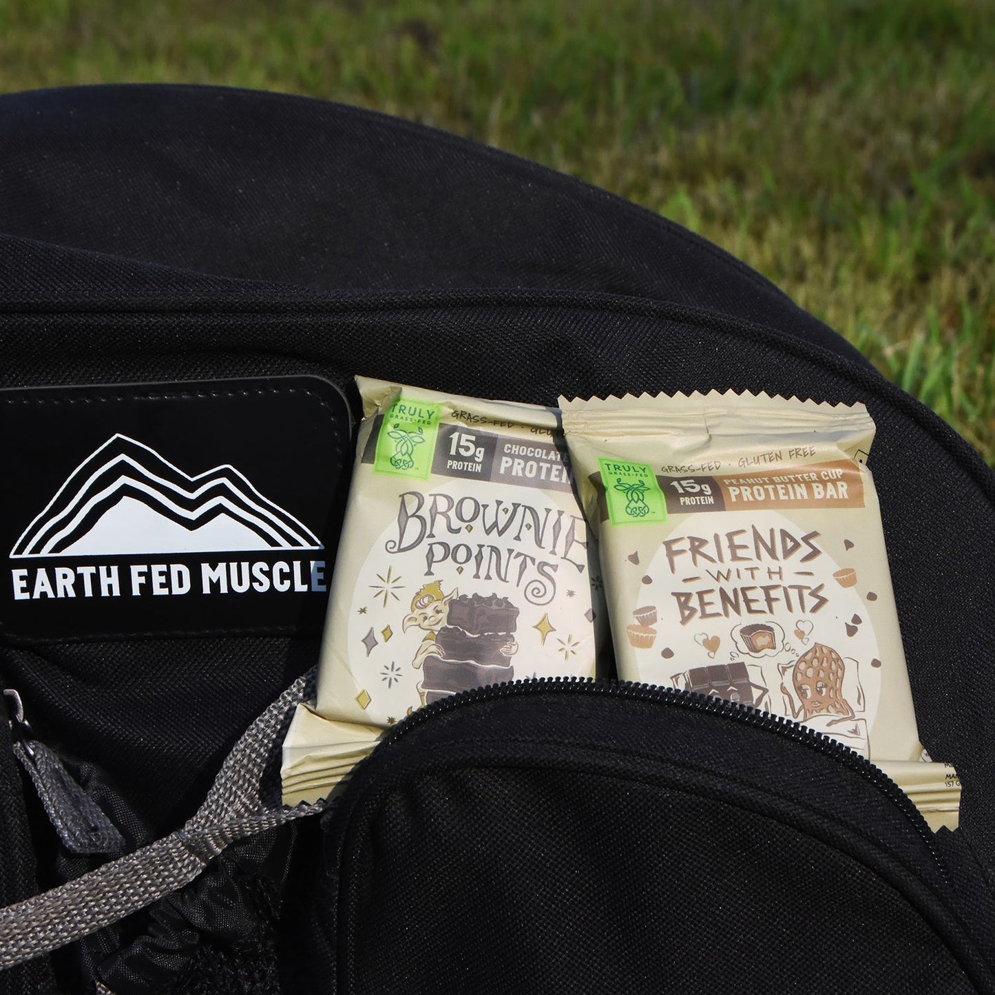 Chocolate Brownie Grass Fed Whey Protein Bars