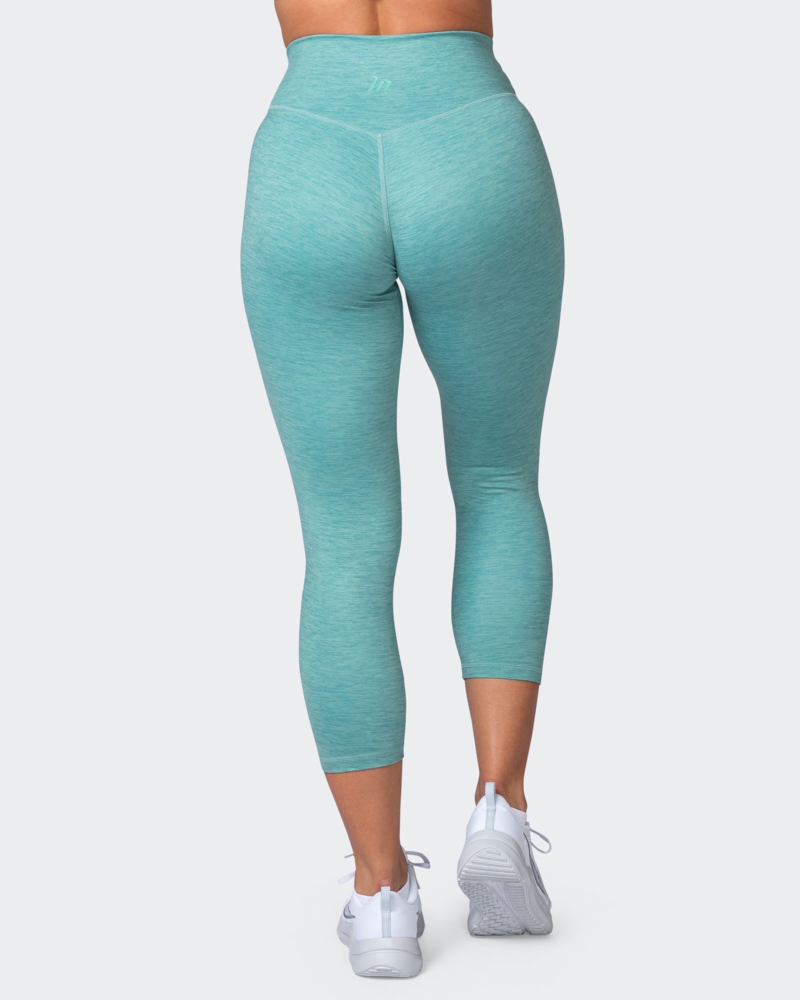 Zero Rise Everyday 7/8 Leggings - Dusty Jade Marl-Leggings-XXS-112228DUSJDMAR-XXS-MNAPPRL19279-6-Muscle Nation