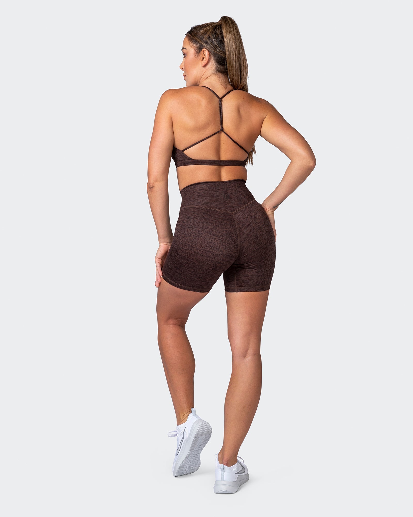 Sun Kissed Bralette - Coffee Marl-Bralettes-XS-112215COFEMAR-XS-MNAPPRL18913-7-Muscle Nation