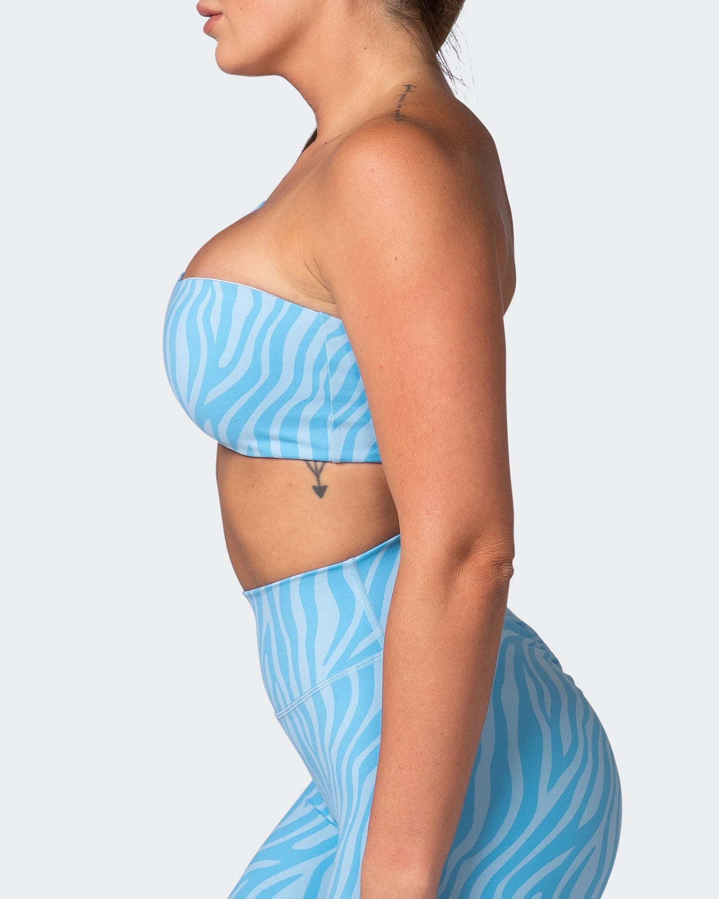 Movement One Shoulder Bralette - Alaska Zebra Print-Bralettes-XS-112243ASKZEBPR-XS-MNAPPRL19909-4-Muscle Nation