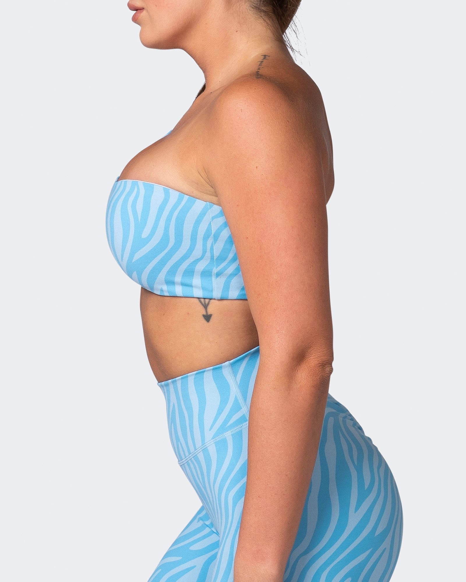 Movement One Shoulder Bralette - Alaska Zebra Print-Bralettes-XS-112243ASKZEBPR-XS-MNAPPRL19909-4-Muscle Nation