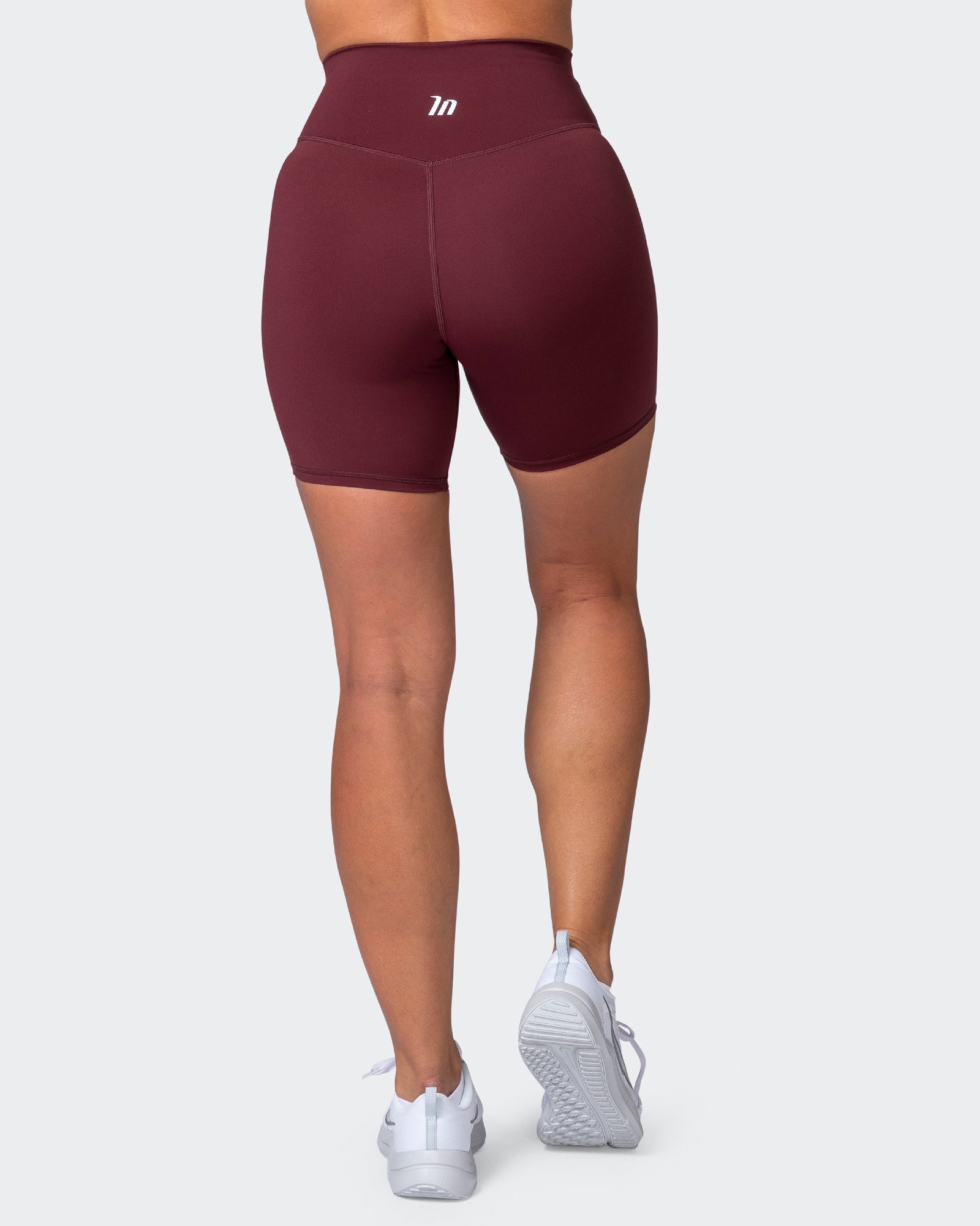 Motion Bike Shorts - Dark Plum-Shorts-XXS-MNAPPRL21207-MNAPPRL21207-6-Muscle Nation