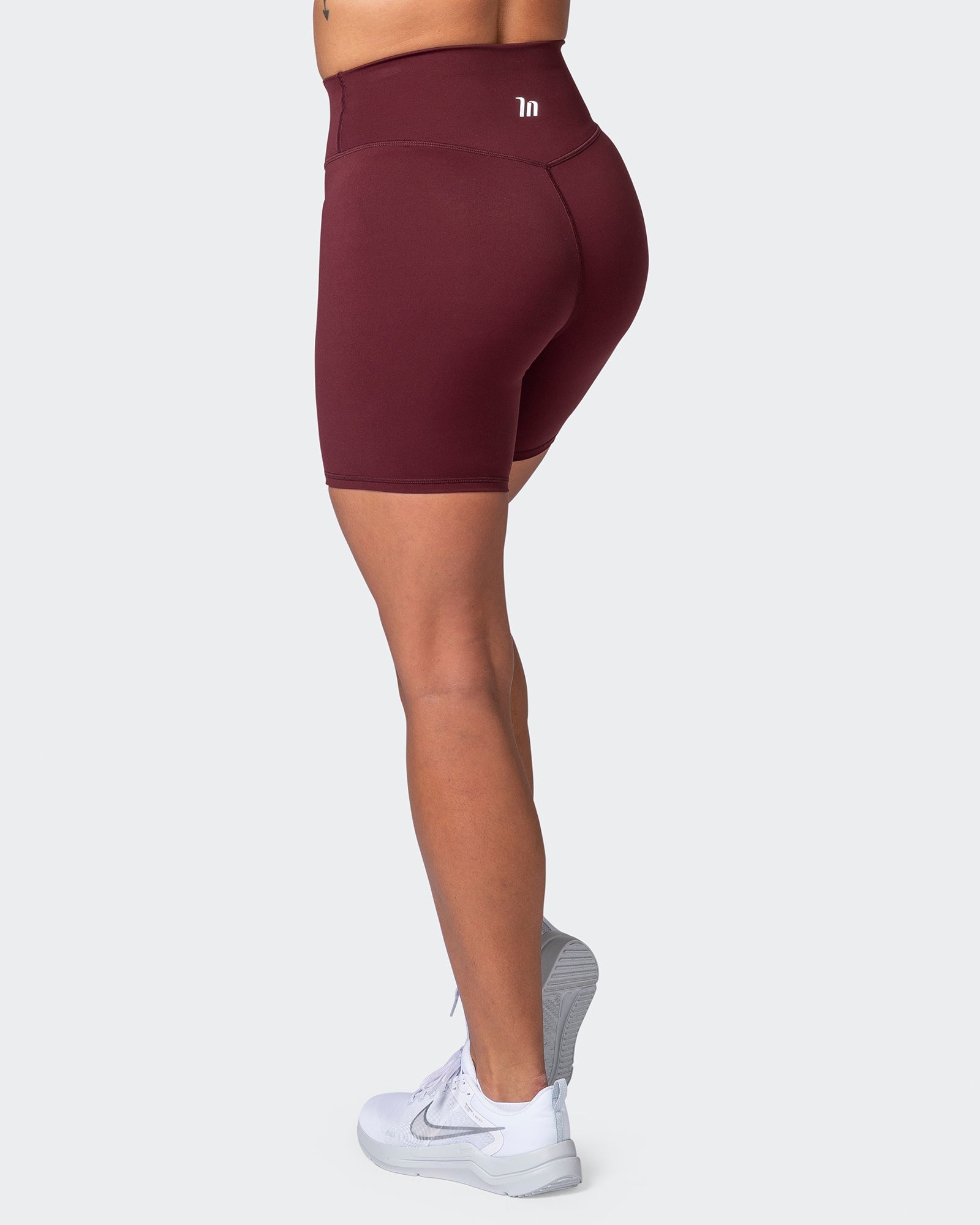Motion Bike Shorts - Dark Plum-Shorts-XXS-MNAPPRL21207-MNAPPRL21207-5-Muscle Nation