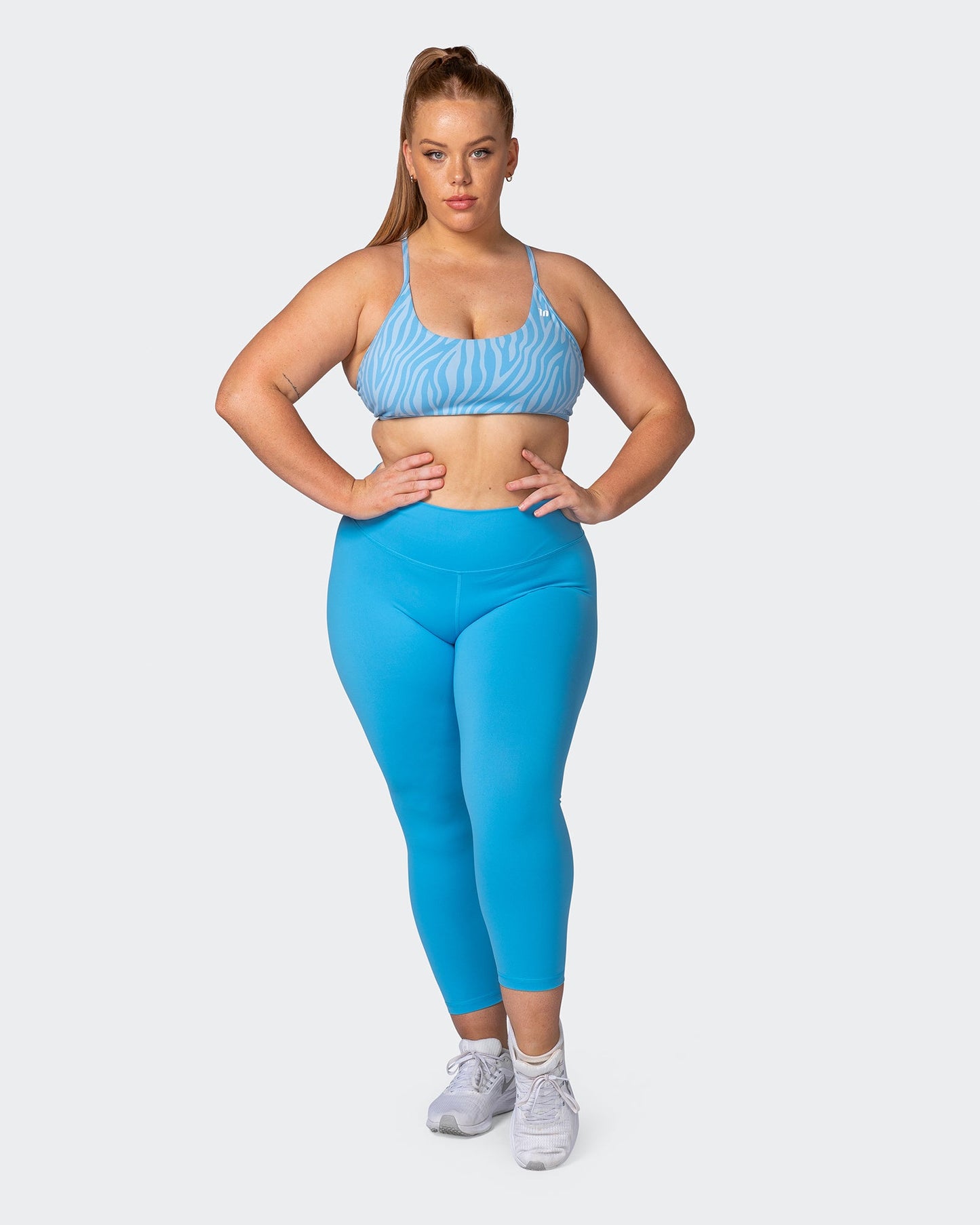Signature Scrunch 7/8 Leggings - Ibiza Blue-Leggings-XXS-112262IBZBLU-XXS-MNAPPRL20419-6-Muscle Nation