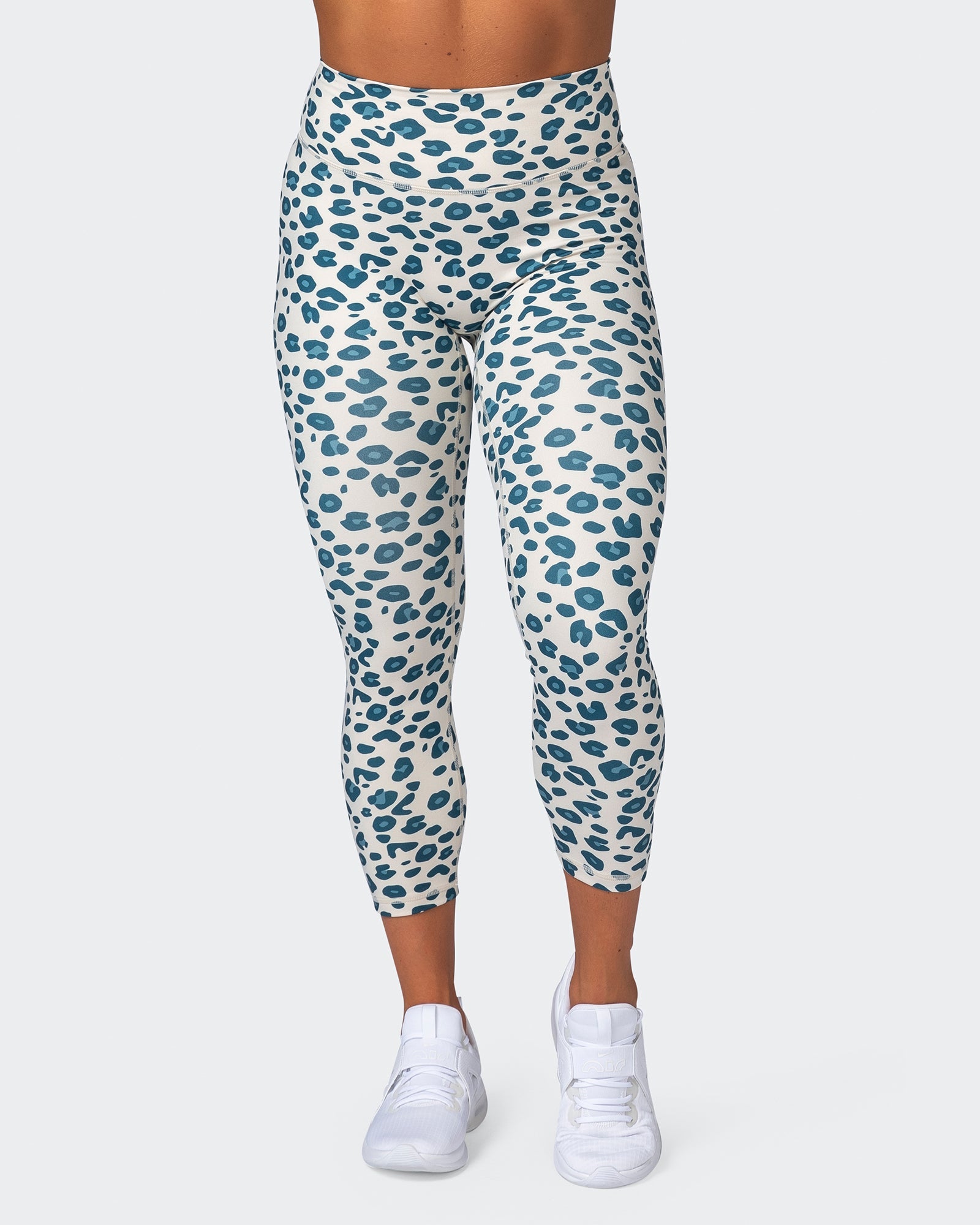 Zero Rise Everyday 7/8 Leggings - Marine Cheetah Print-Leggings-XXS-112228MARCHEE-XXS-MNAPPRL19288-2-Muscle Nation