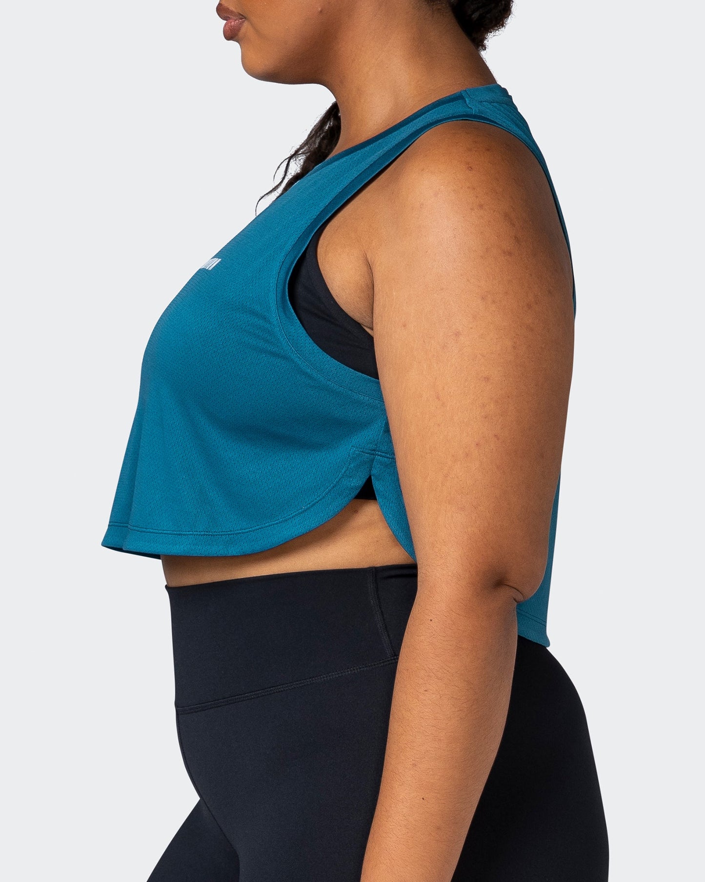 Limitless Cropped Training Tank - Marine-Singlets & Tanks-XXS-112244MARINE-XXS-MNAPPRL19976-4-Muscle Nation