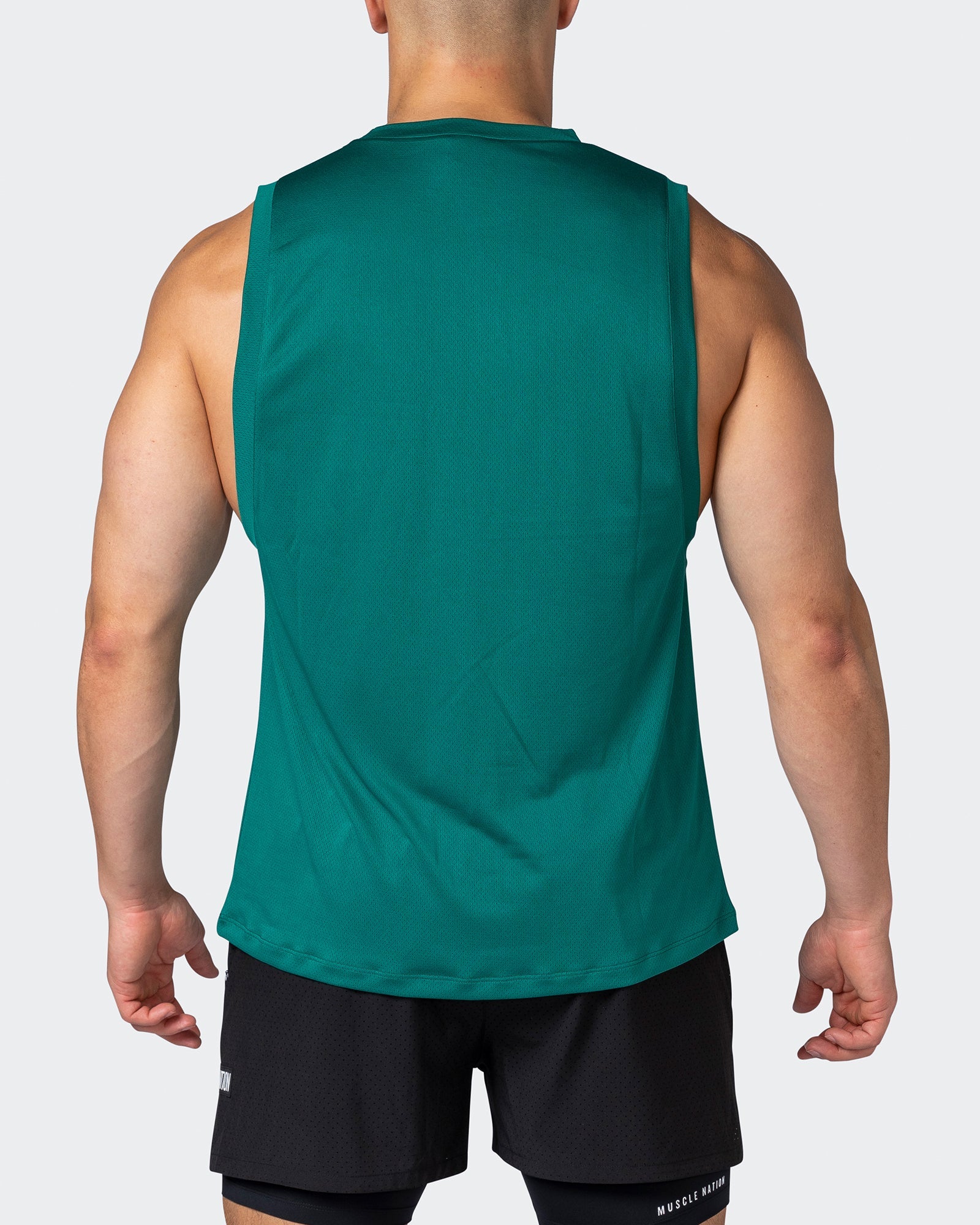 Burly Training Tank - Antique Green-Singlets & Tanks-S-112257ANTQGRN-S-MNAPPRL18662-6-Muscle Nation
