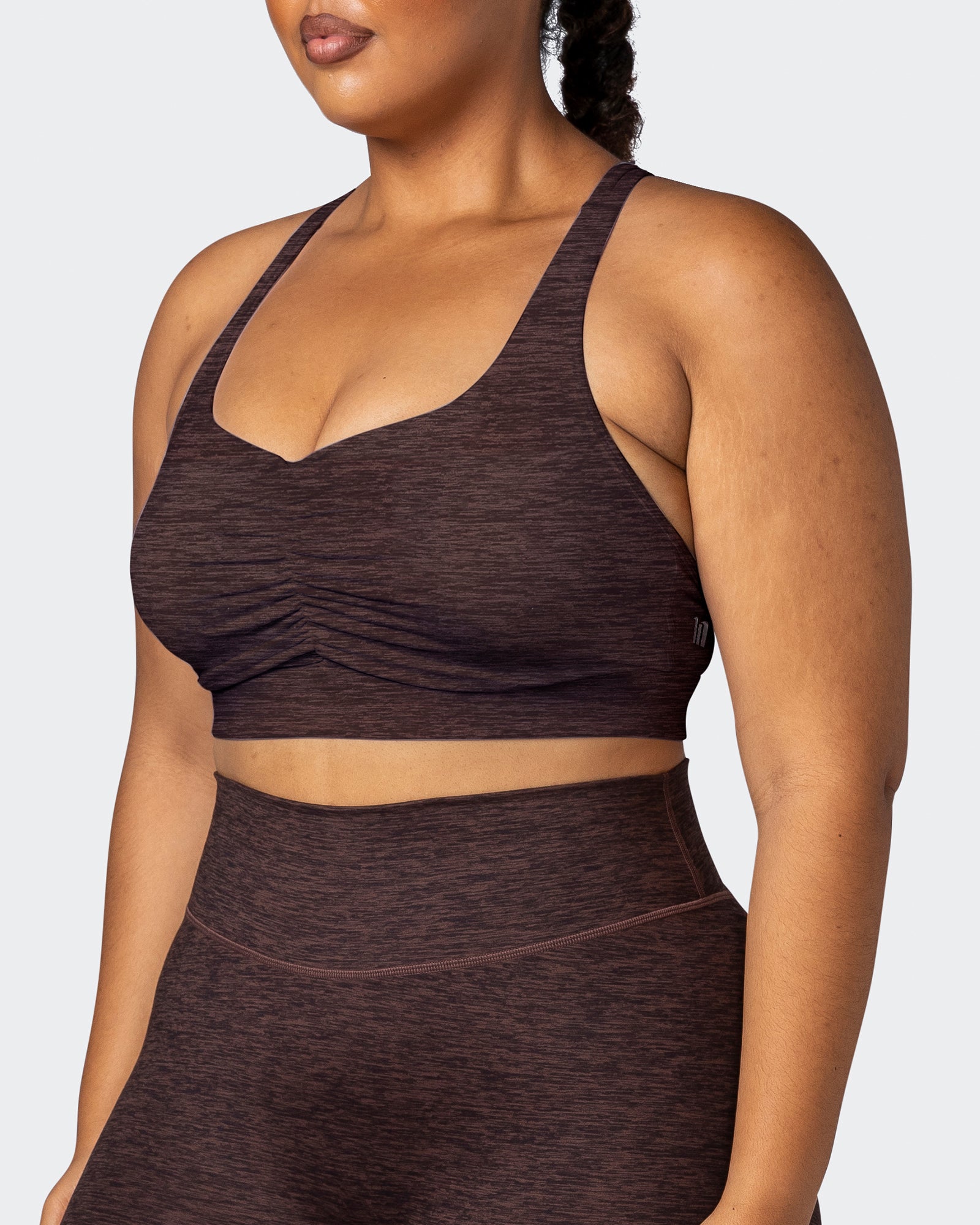 Purpose Bra - Coffee Marl-Sports Bras-XS-112218COFEMAR-XS-MNAPPRL19043-3-Muscle Nation