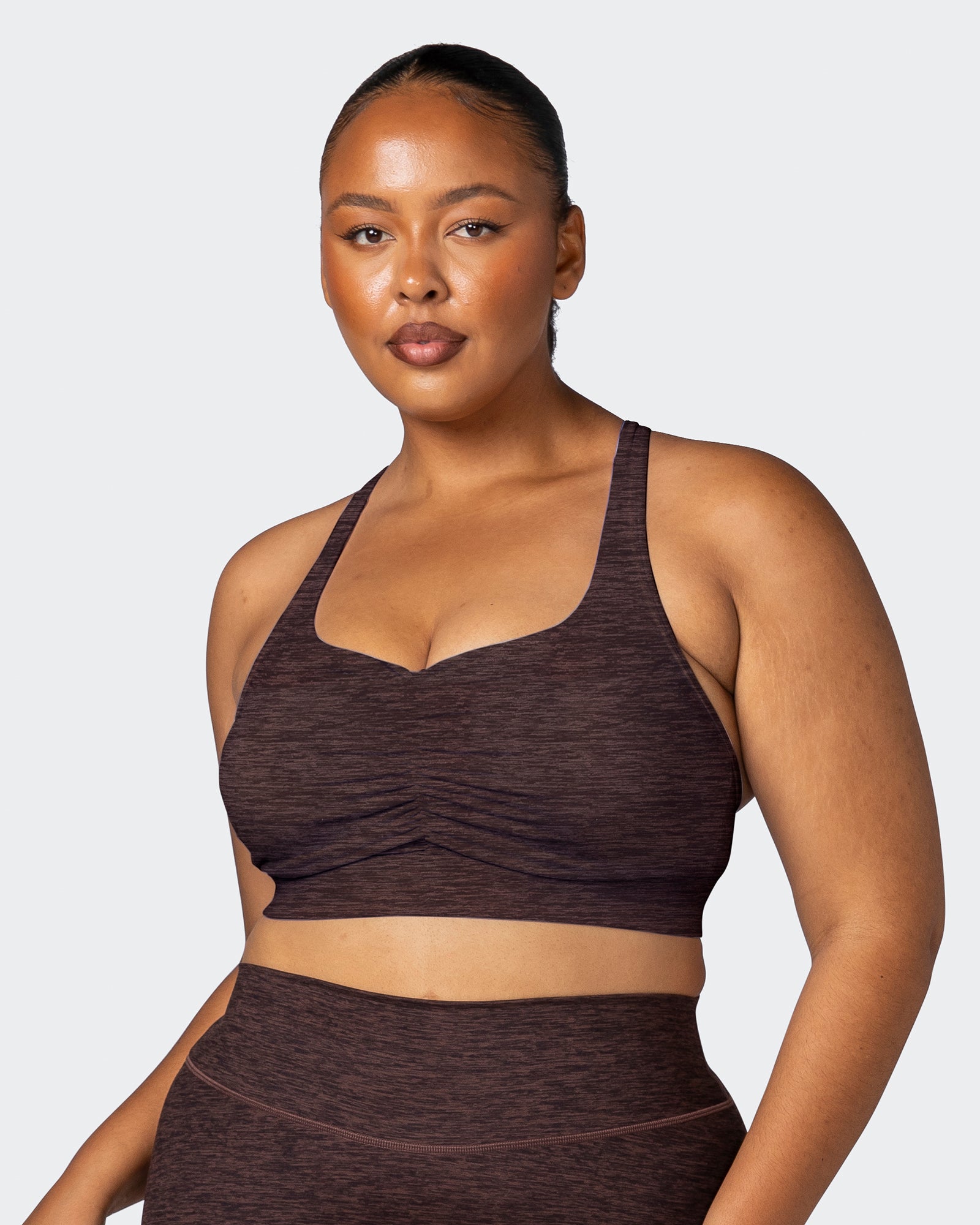 Purpose Bra - Coffee Marl-Sports Bras-XS-112218COFEMAR-XS-MNAPPRL19043-1-Muscle Nation