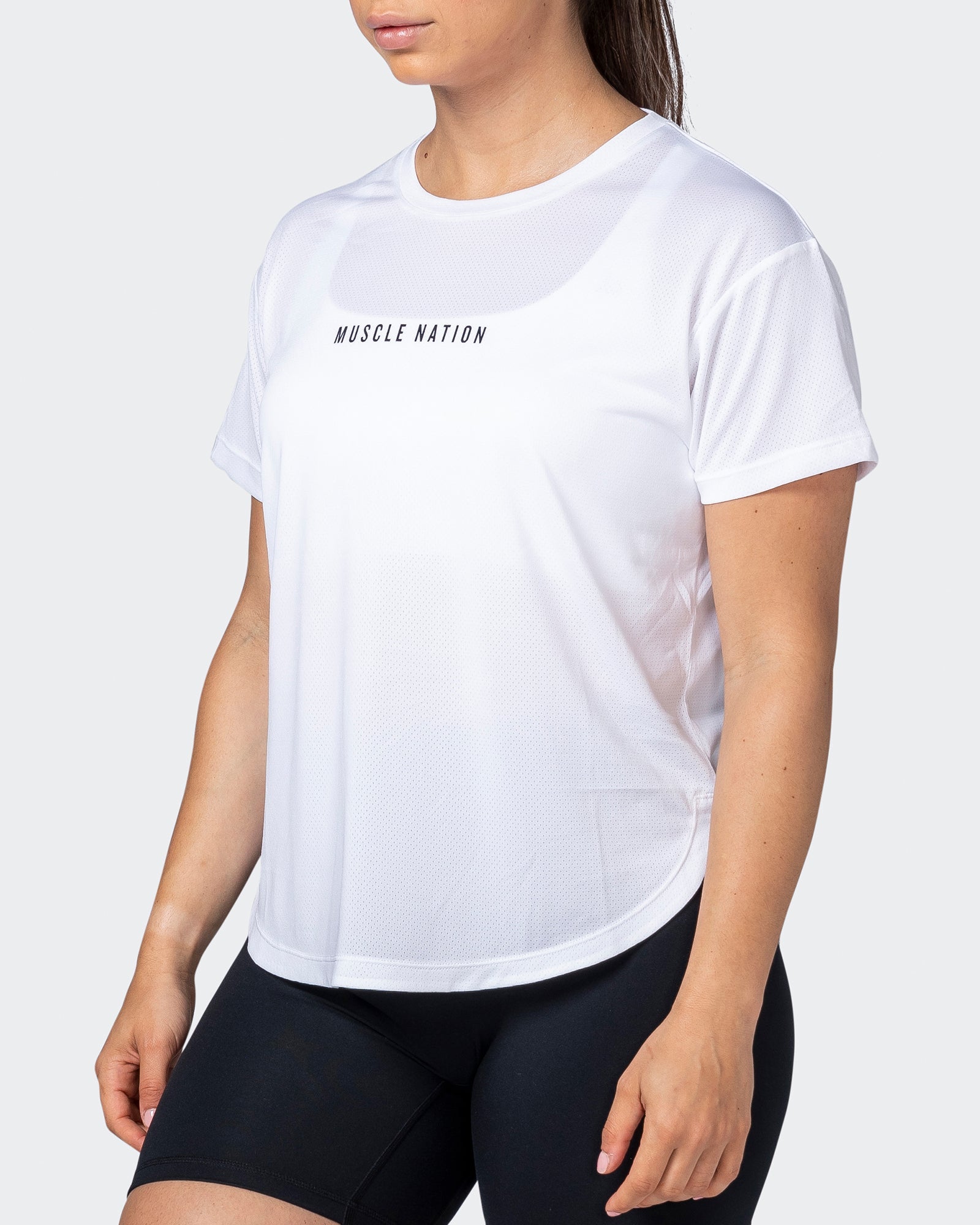 Limitless Training Tee - White-T-Shirts-XXS-112245WHT-XXS-MNAPPRL20003-3-Muscle Nation