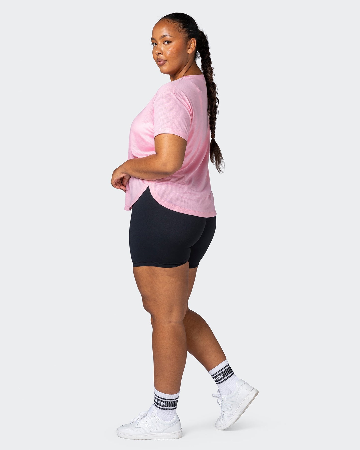 Limitless Training Tee - Strawberry Pink-T-Shirts-XXS-112245STWBRPIK-XXS-MNAPPRL20012-7-Muscle Nation