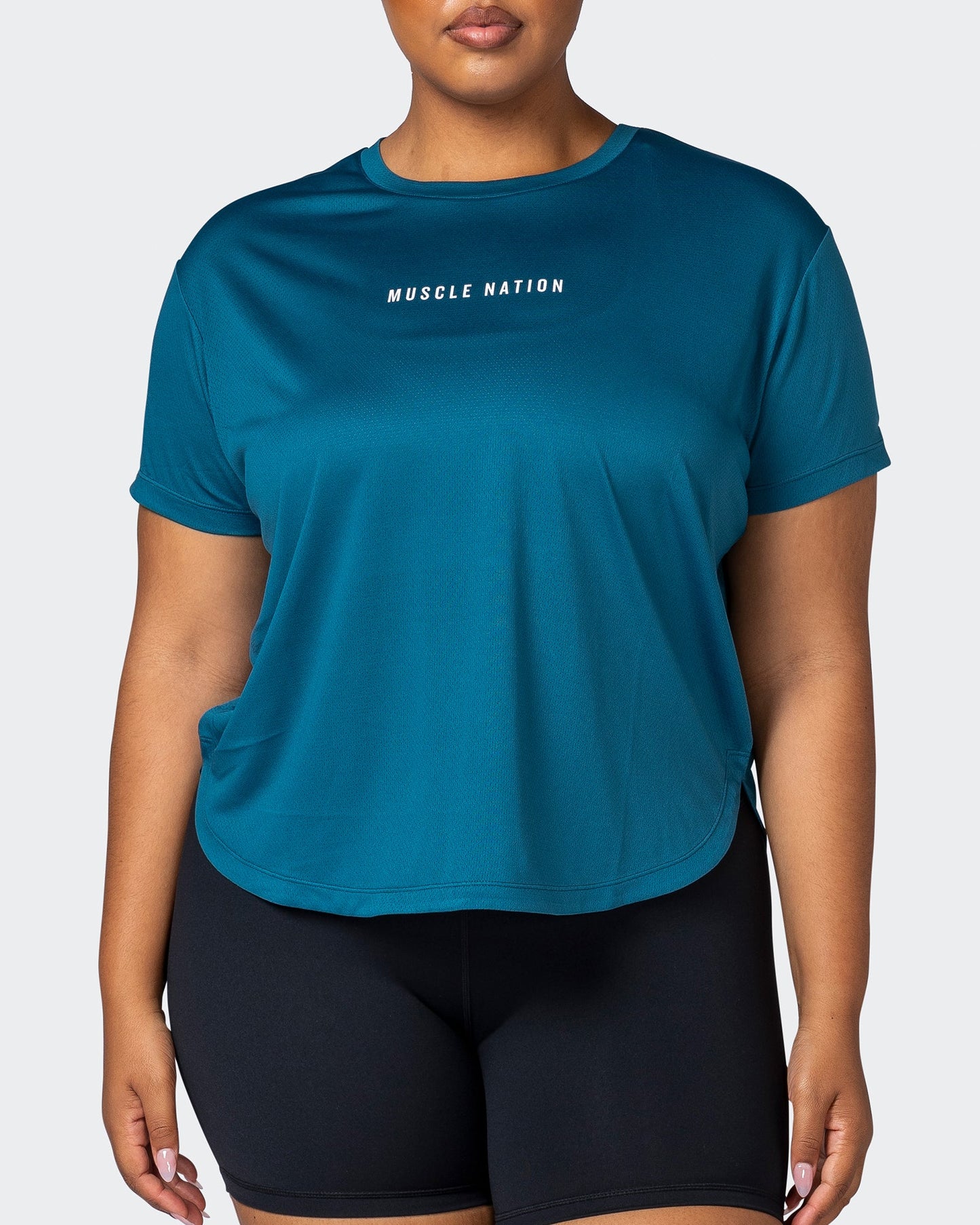 Limitless Training Tee - Marine-T-Shirts-XXS-112245MARINE-XXS-MNAPPRL20021-2-Muscle Nation