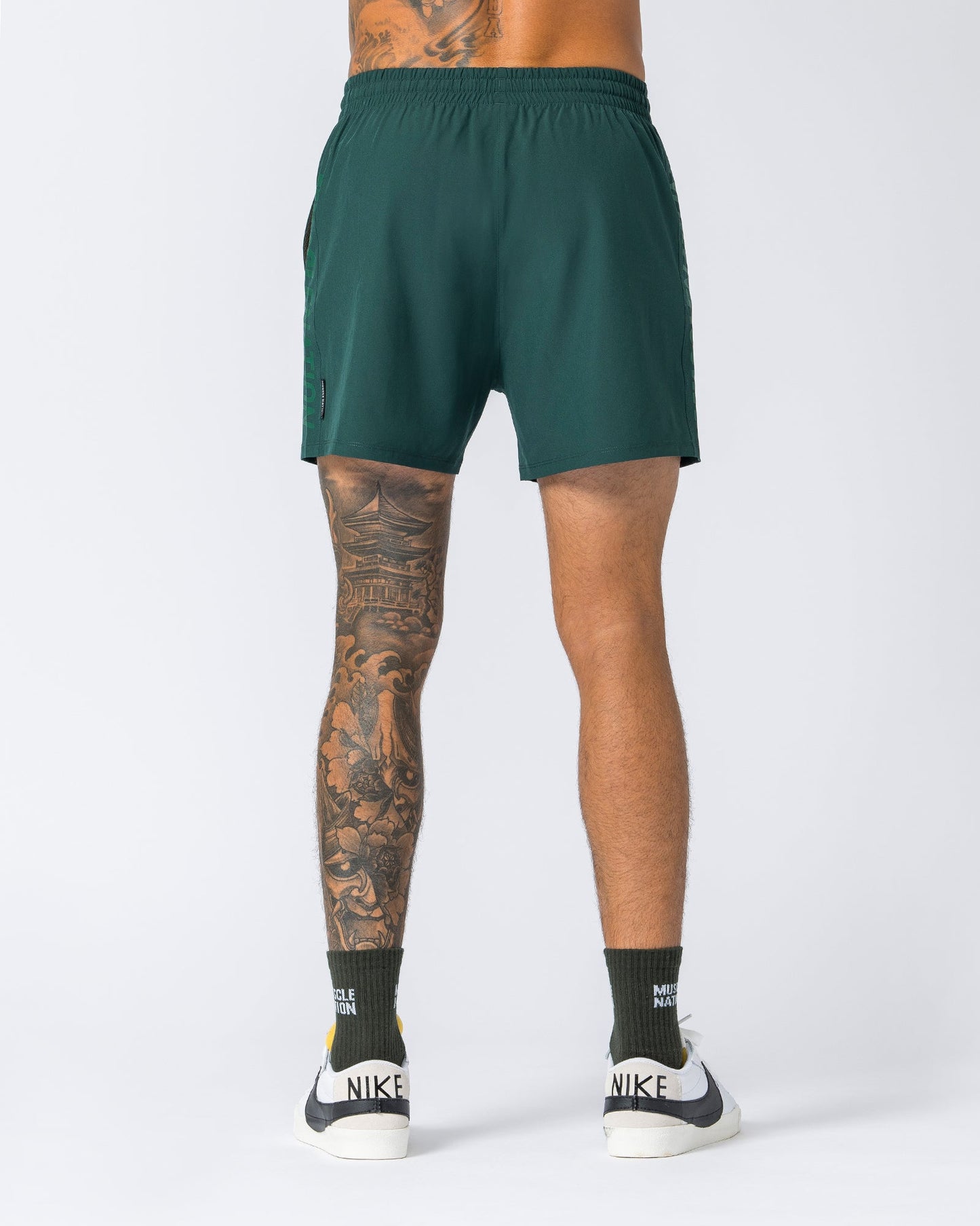 Function 4" Shorts - Sporting Green-Shorts-S-112354SPTGRN-S-MNAPPRL28154-5-Muscle Nation