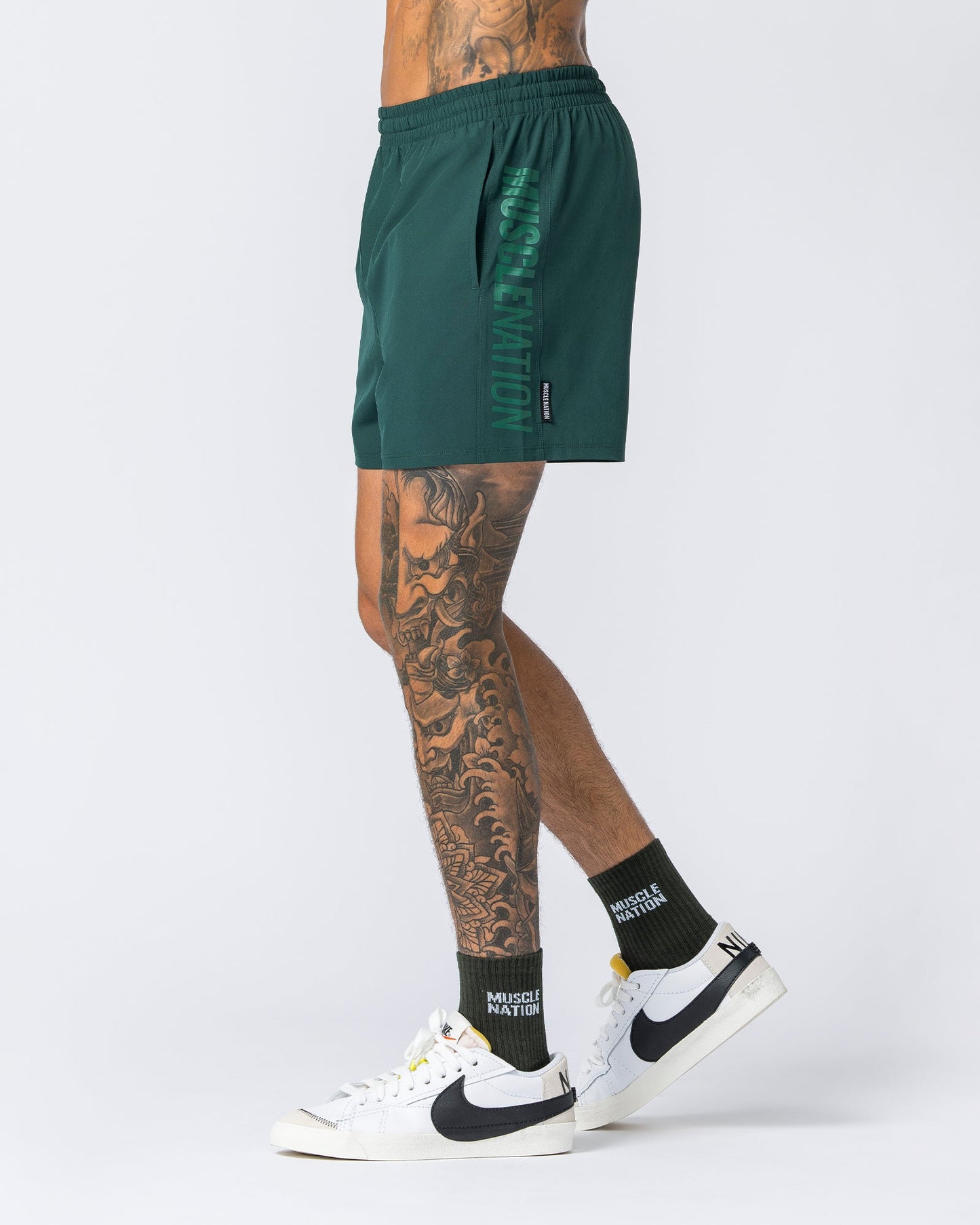 Function 4" Shorts - Sporting Green-Shorts-S-112354SPTGRN-S-MNAPPRL28154-3-Muscle Nation