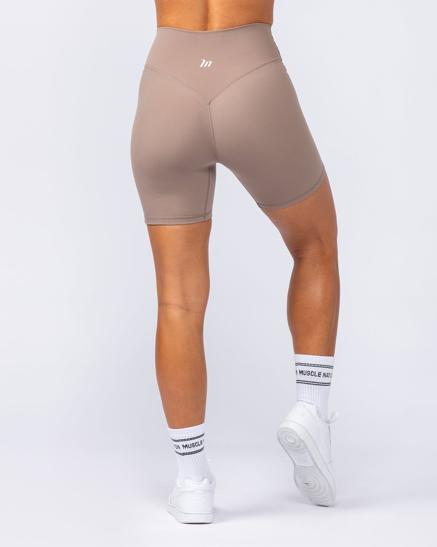 Liberty Zero Rise Bike Shorts - Mushroom-Shorts-XXS-052416MUSHRM-XXS-MNAPPRL31307-5-Muscle Nation